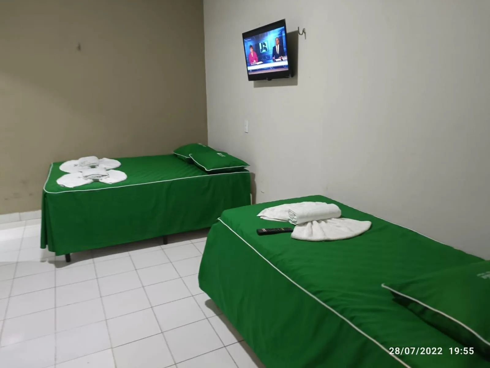 Photo of the whole room, Bed in Pousada Recanto Beach