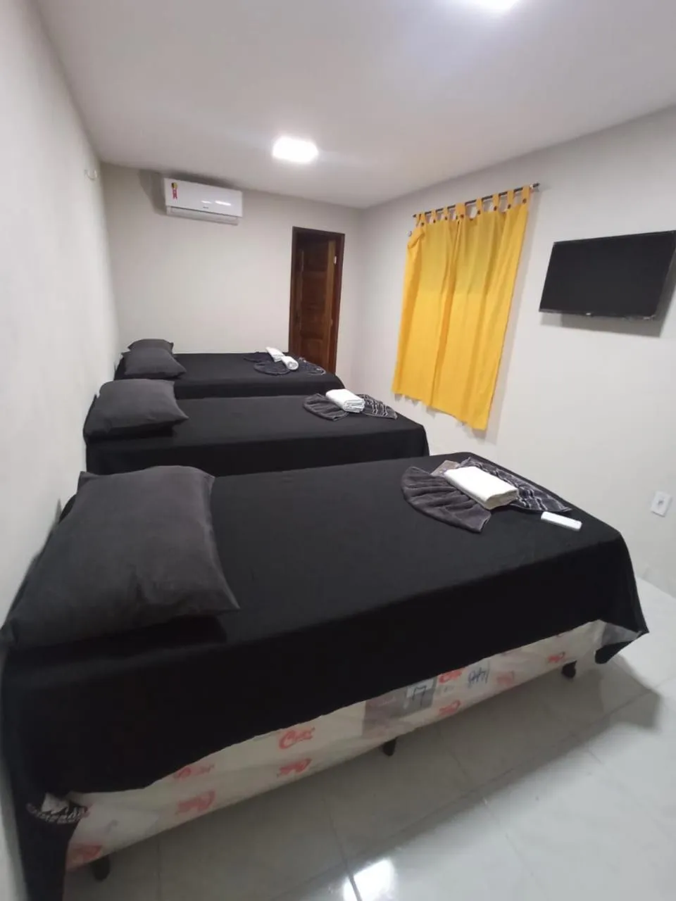 Photo of the whole room, Bed in Pousada Recanto Beach