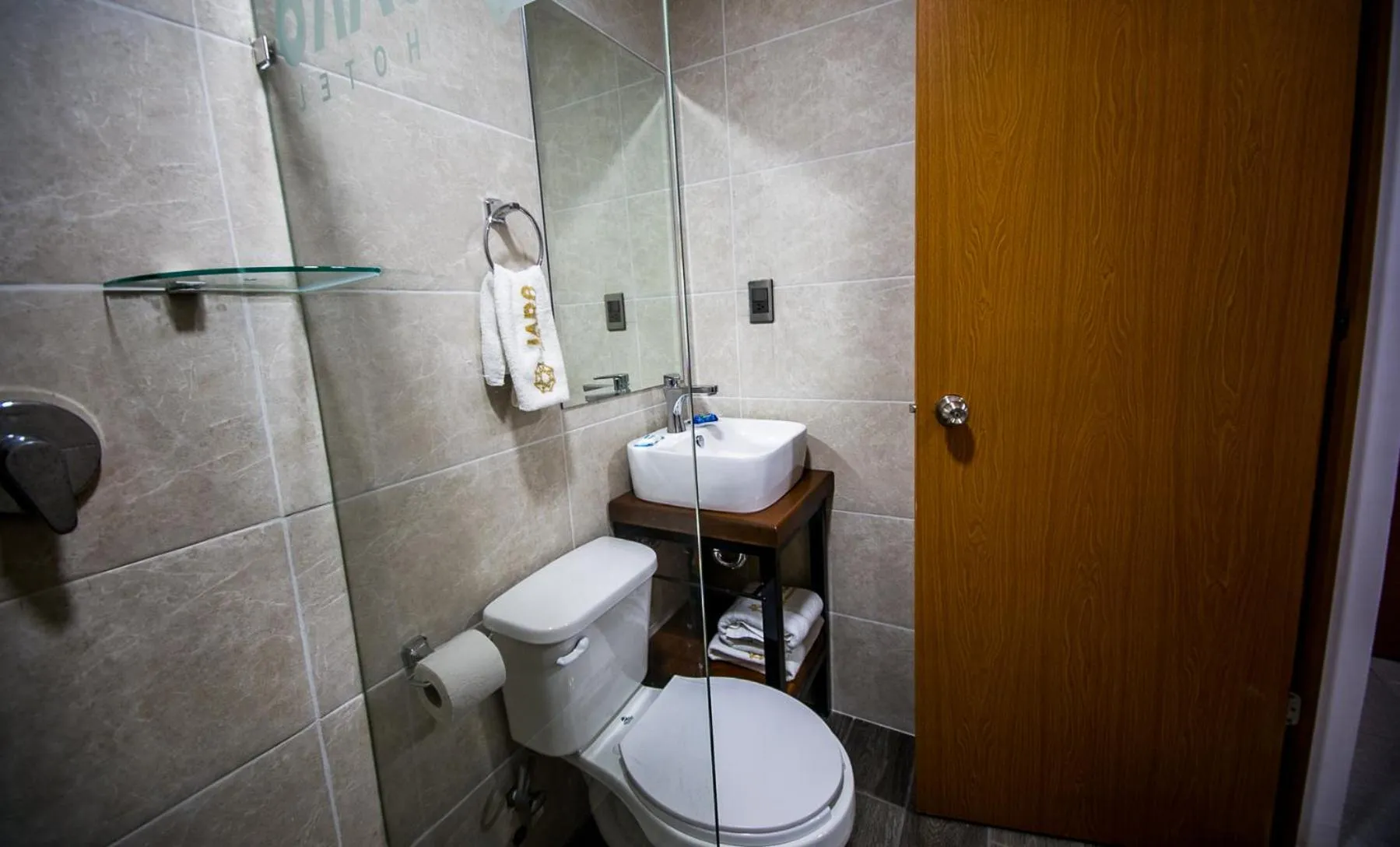 Bathroom in Hotel Jar8 Acuario enfrente al Acuario de Veracruz