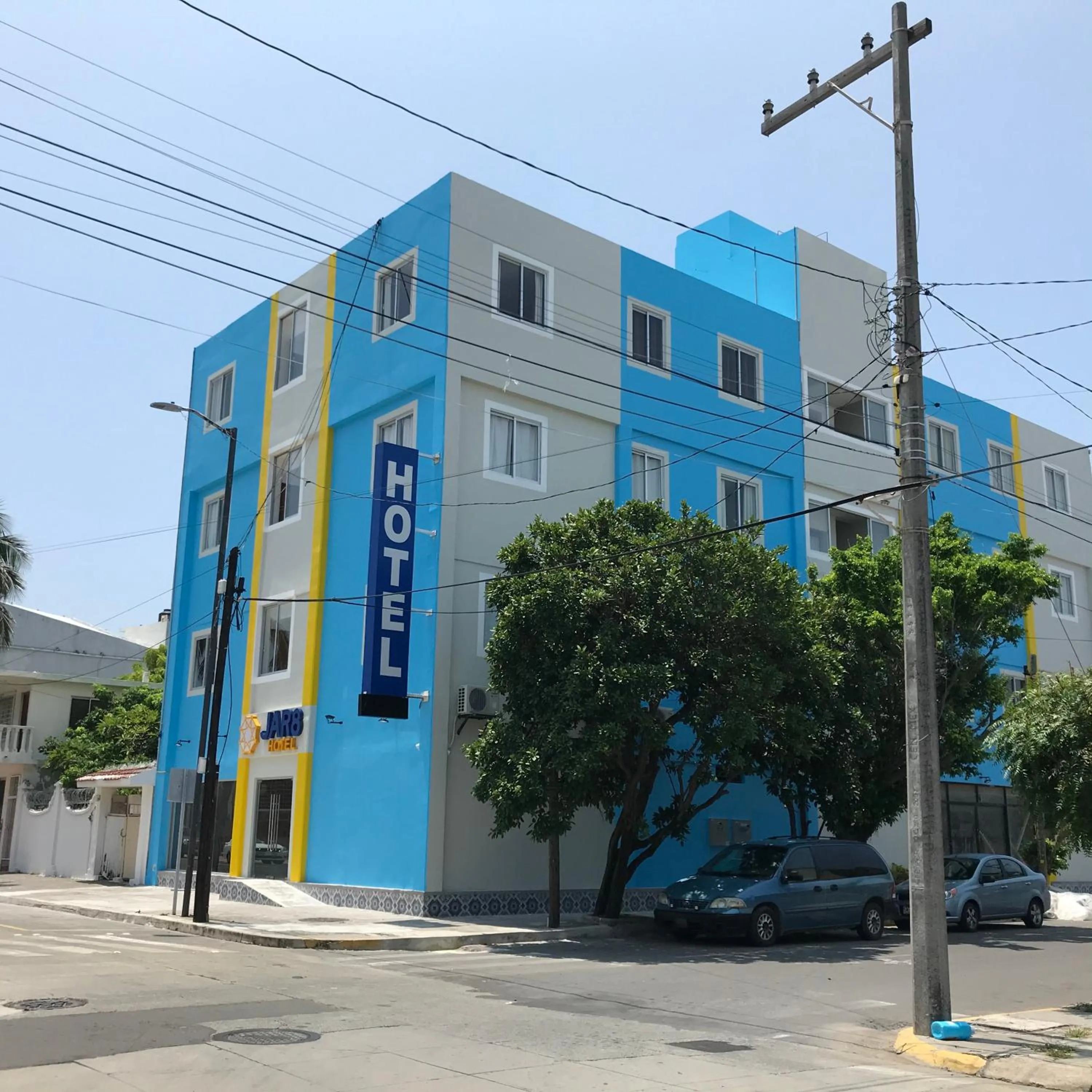 Property building in Hotel Jar8 Acuario enfrente al Acuario de Veracruz