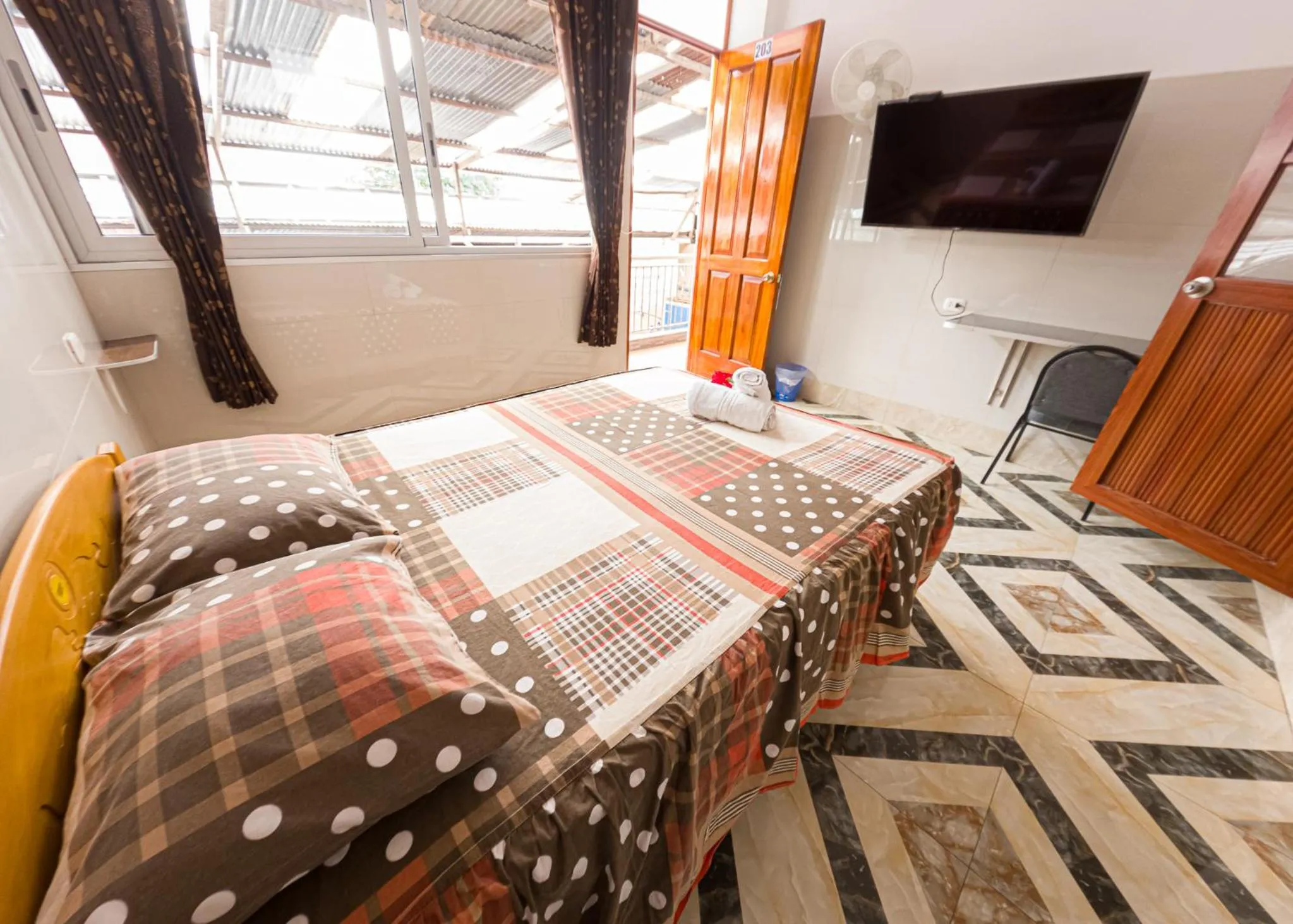 Bed in Libélula Hotel