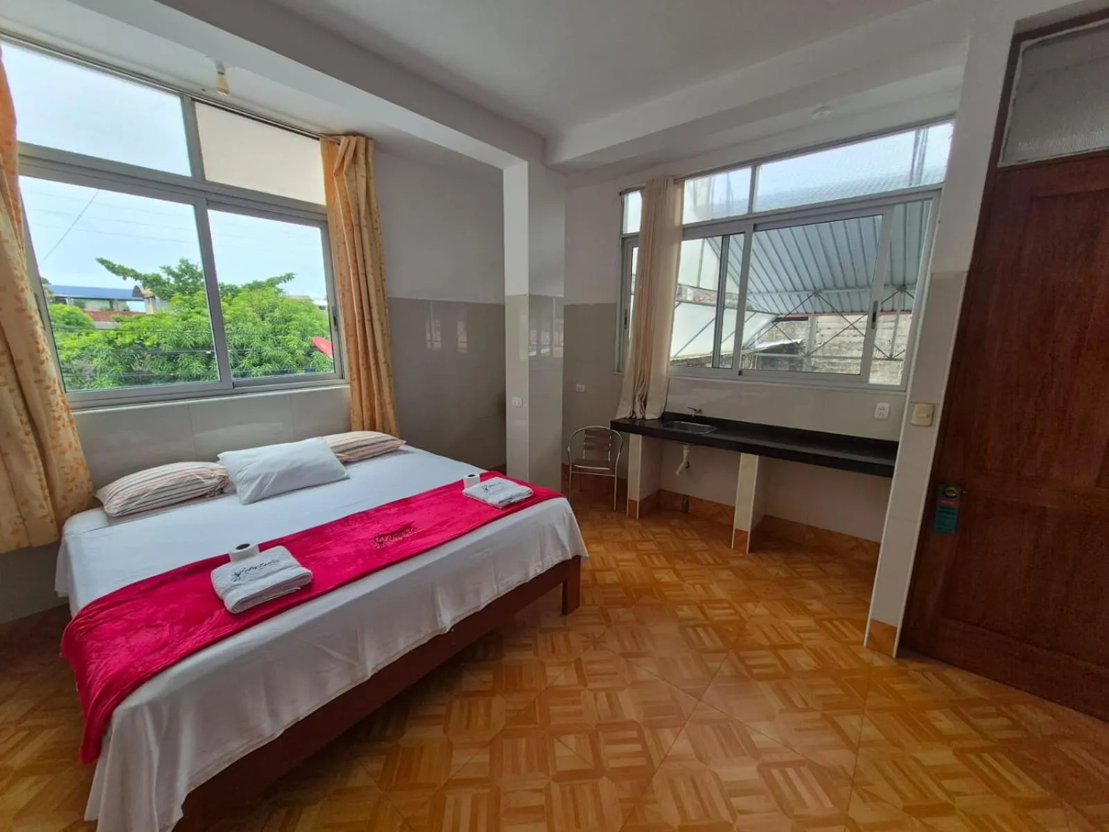 Bed in Libélula Hotel