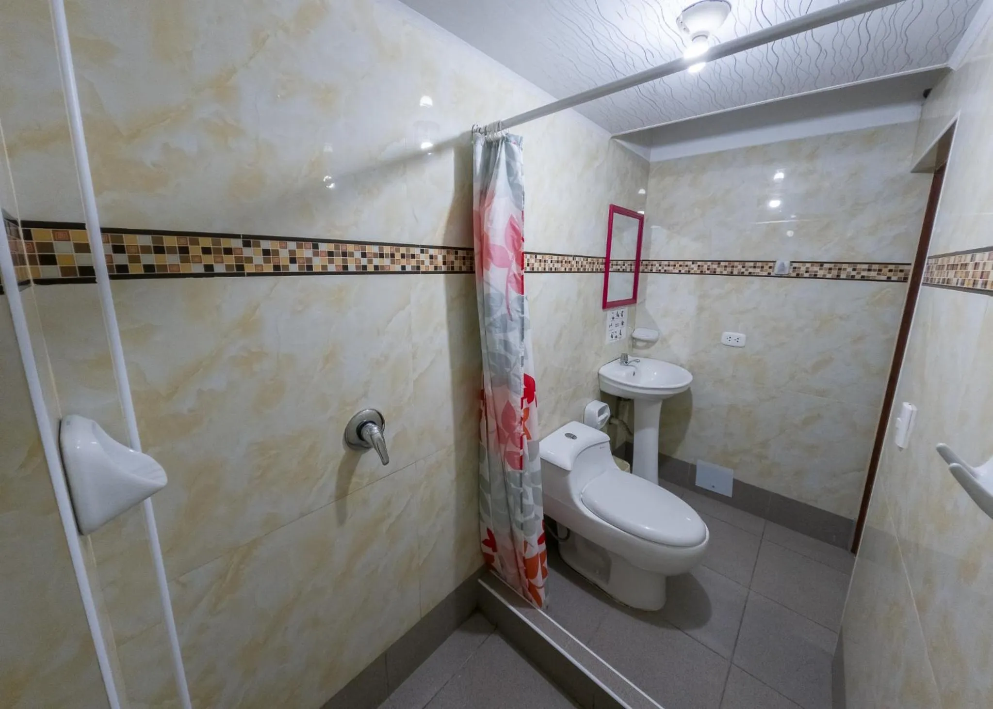 Bathroom in Libélula Hotel