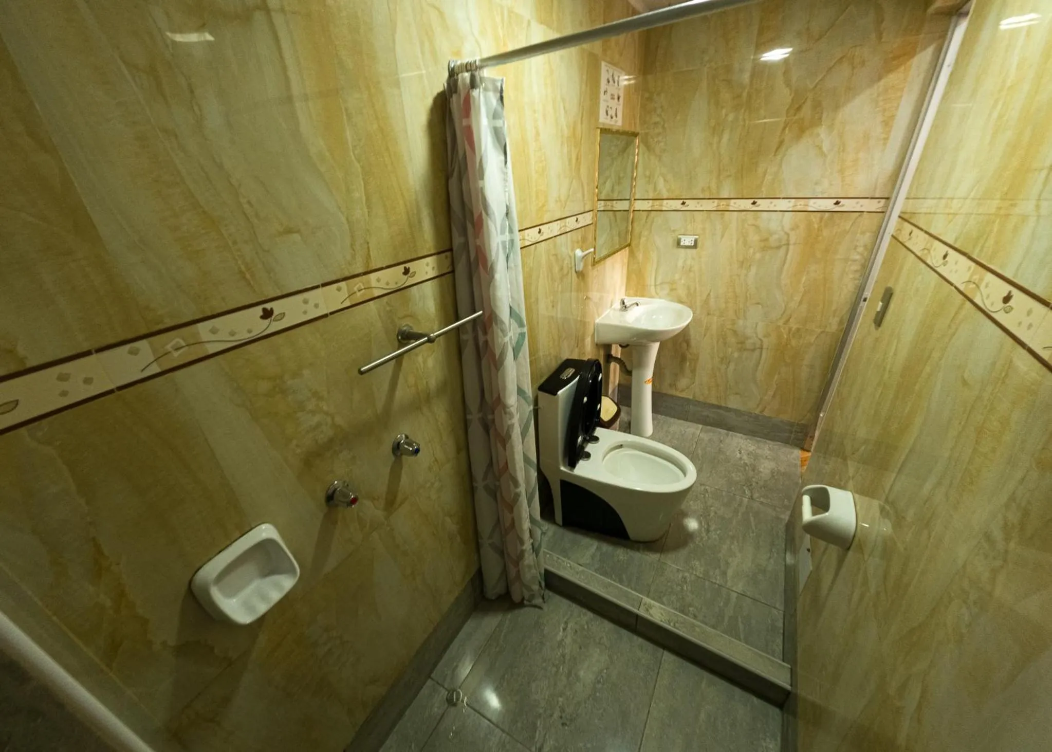 Bathroom in Libélula Hotel