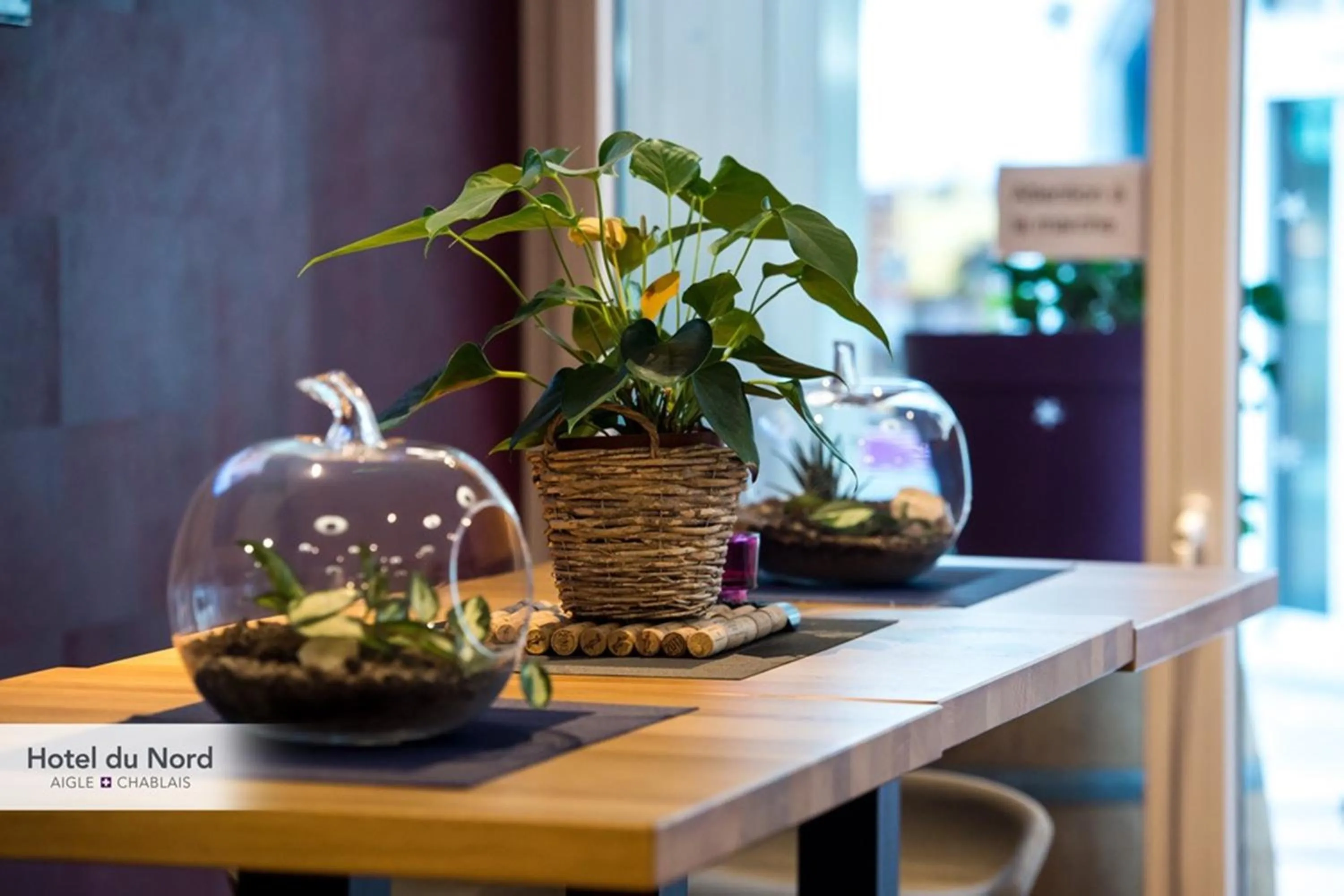 Lobby or reception in Hotel Du Nord