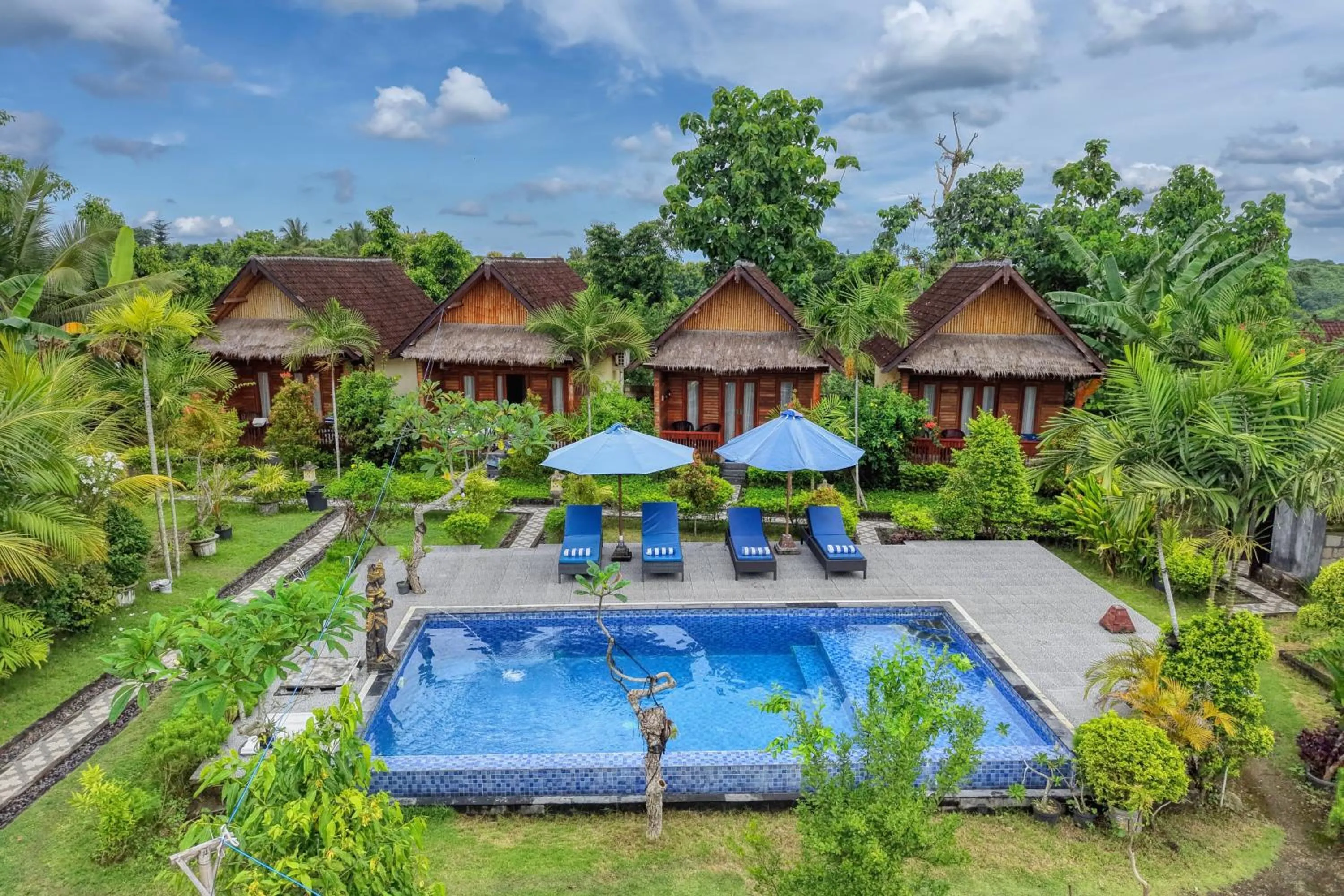 Bird's eye view in RR Cottage