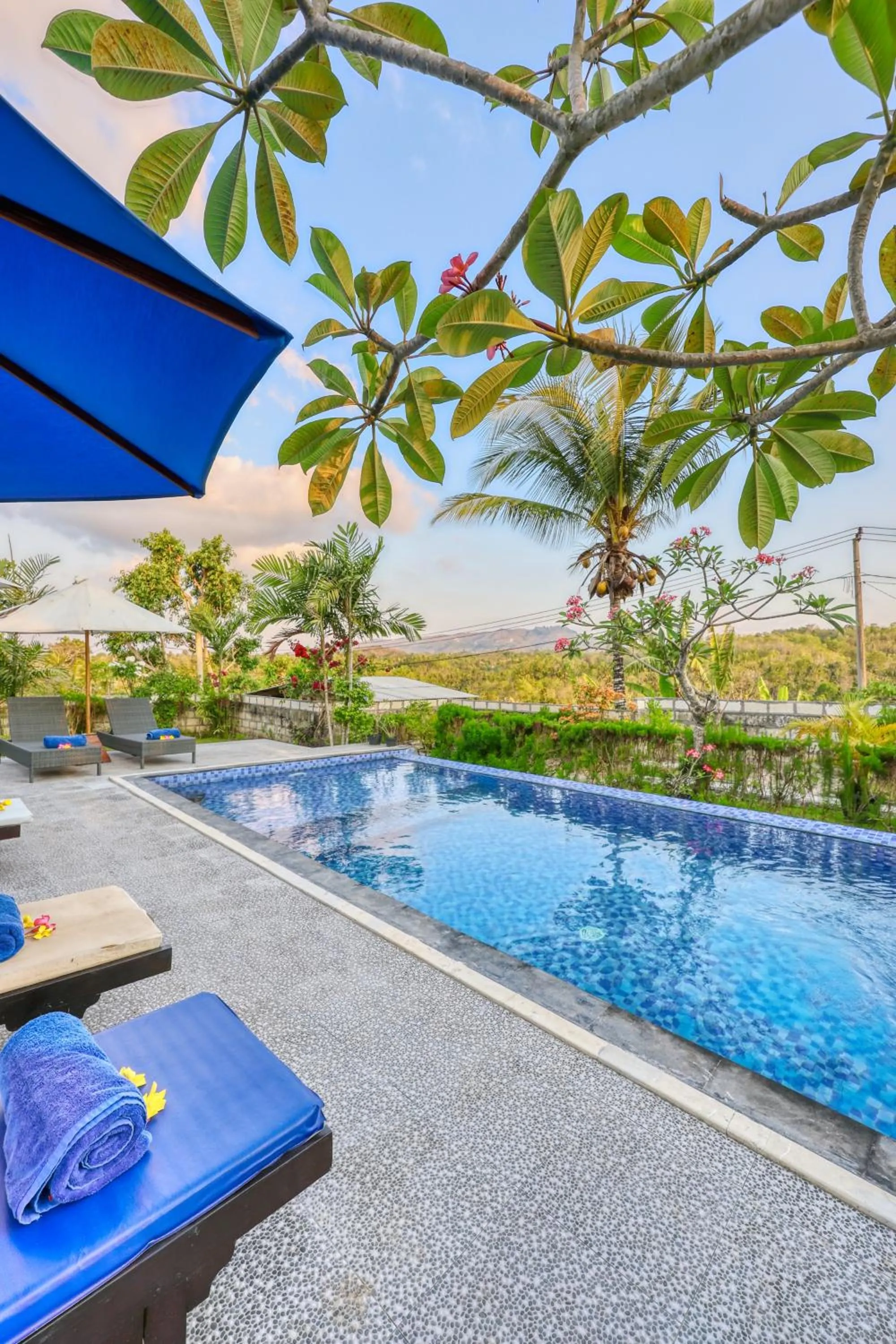 Swimming pool in RR Cottage