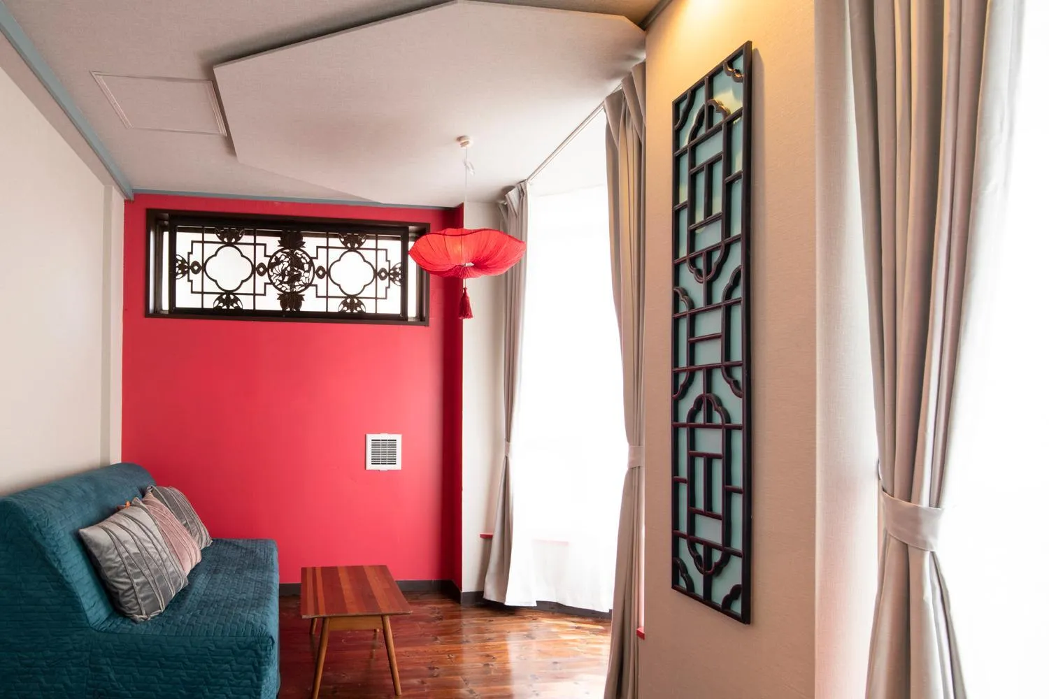 Living room in Room Inn Shanghai 横浜中華街 Room 2