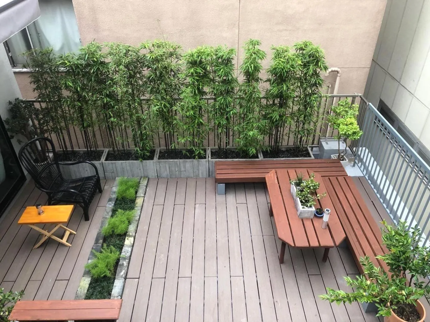 Balcony/Terrace in Room Inn Shanghai 横浜中華街 Room 2