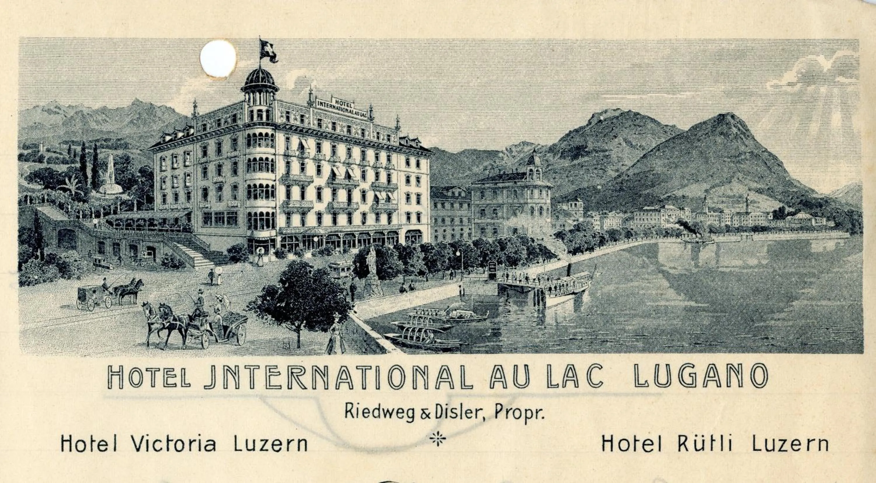 Property building in International au Lac Historic Lakeside Hotel
