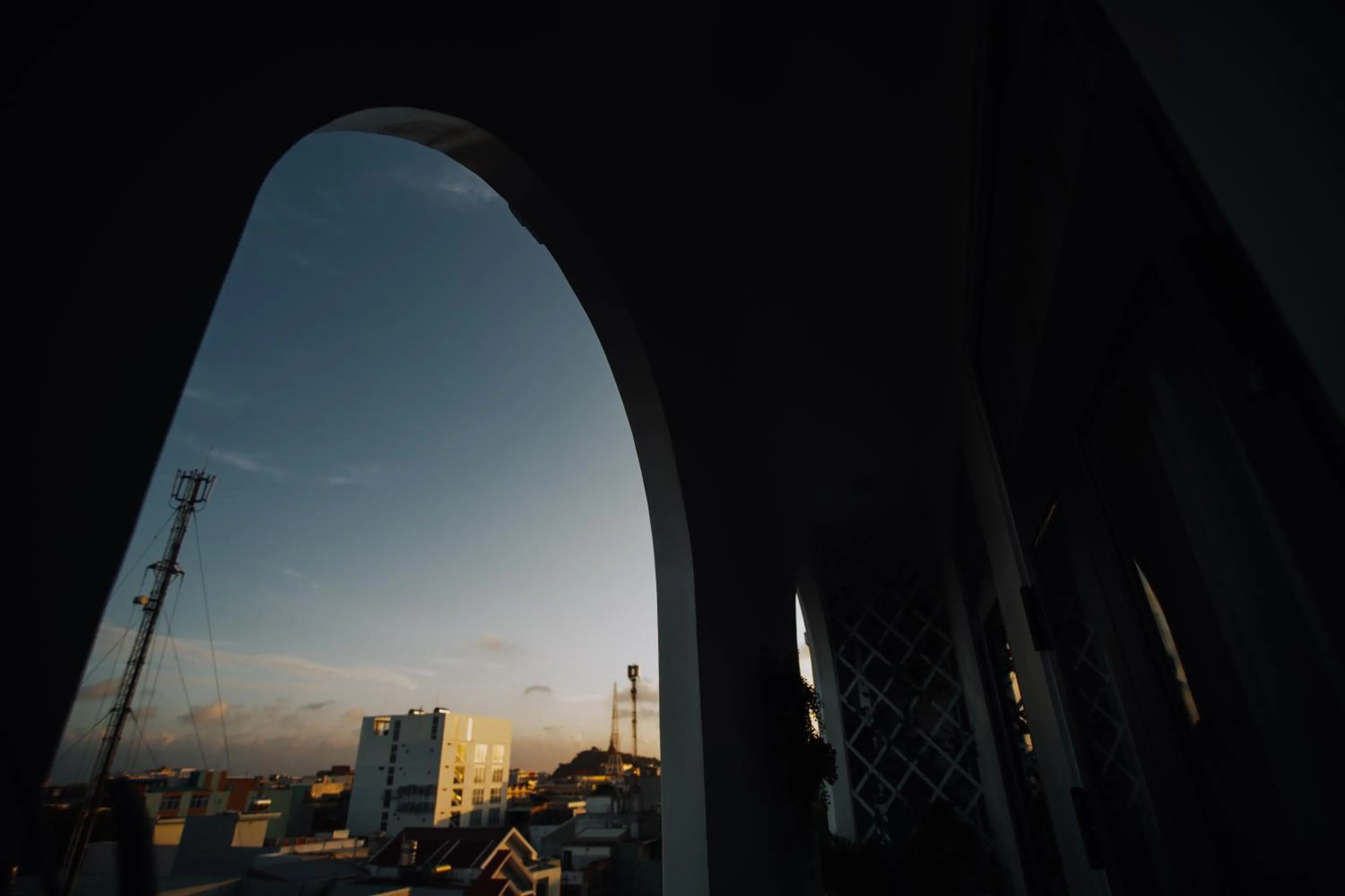 City view in Marina Hotel Phú Yên