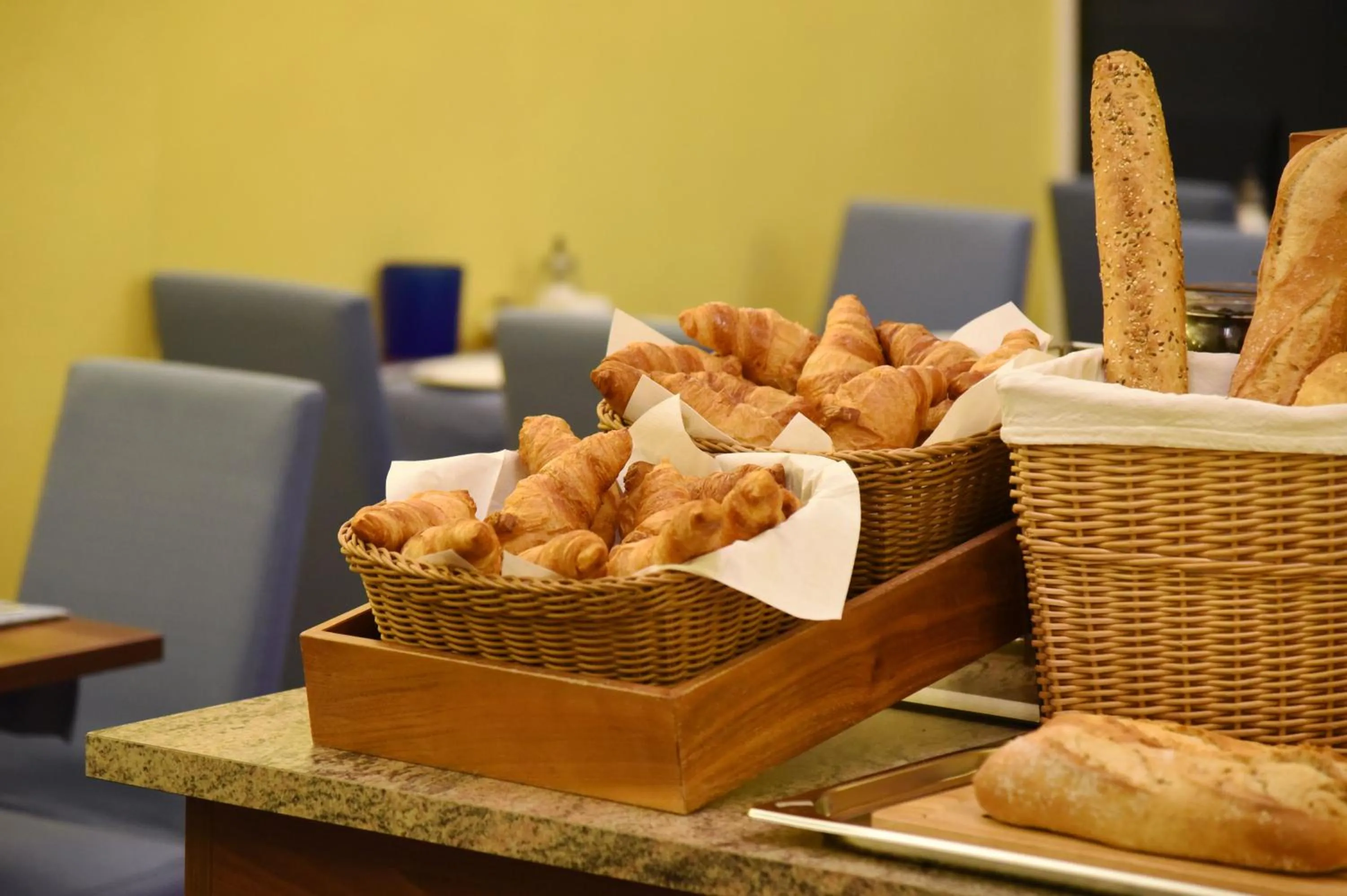 Buffet breakfast in Hôtel Bellerive