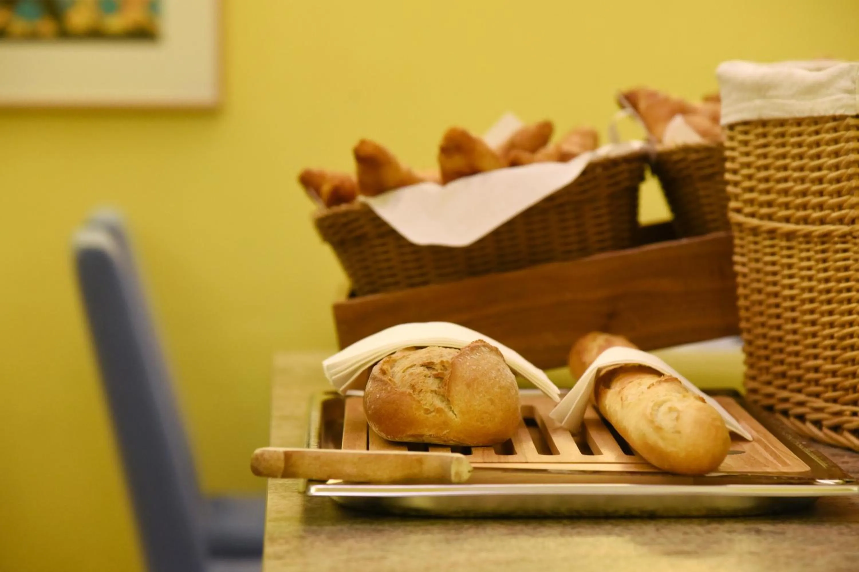 Buffet breakfast in Hôtel Bellerive