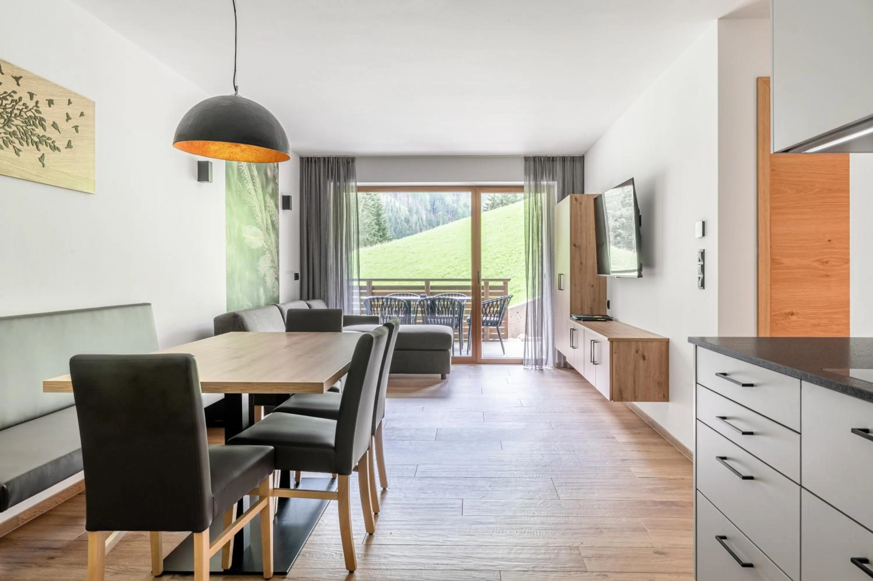 Dining area in Apparthotel Sonnwies