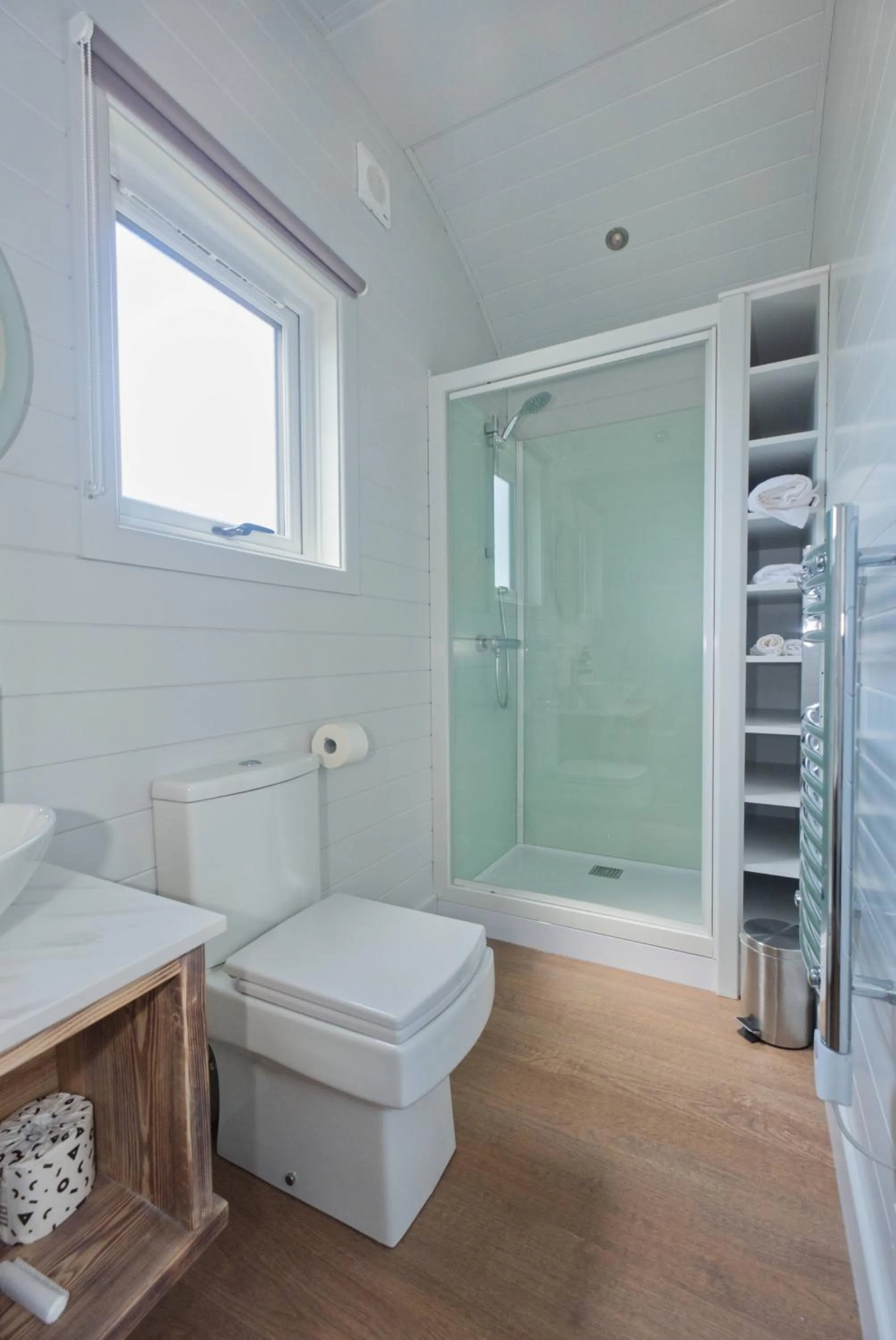 Shower in North Coast 500 Pods - Brora