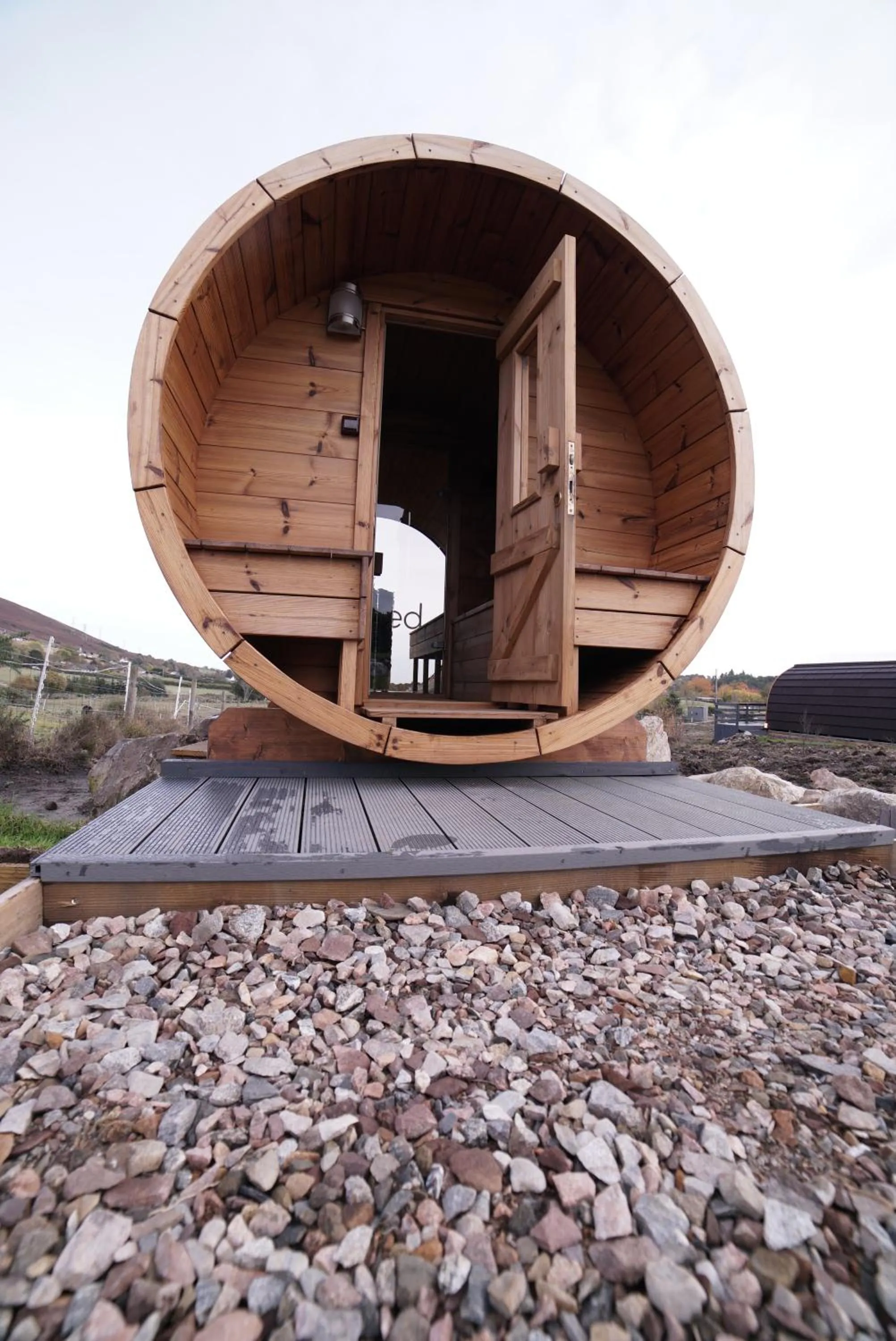 Sauna in North Coast 500 Pods - Brora