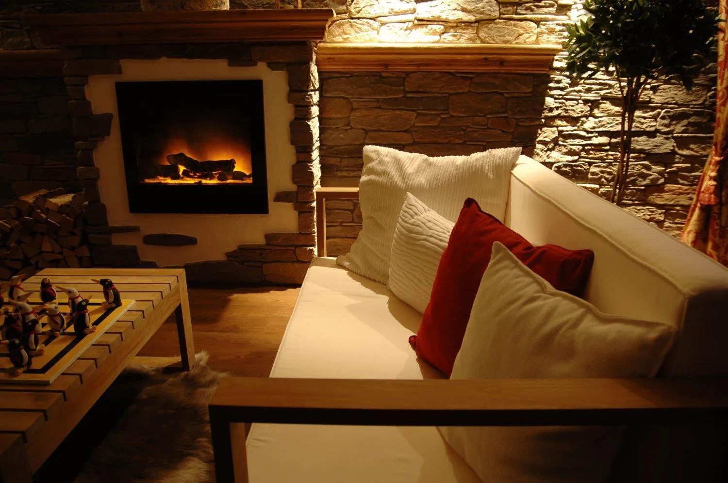 Lounge or bar in Chalet-Hotel Beau-Site