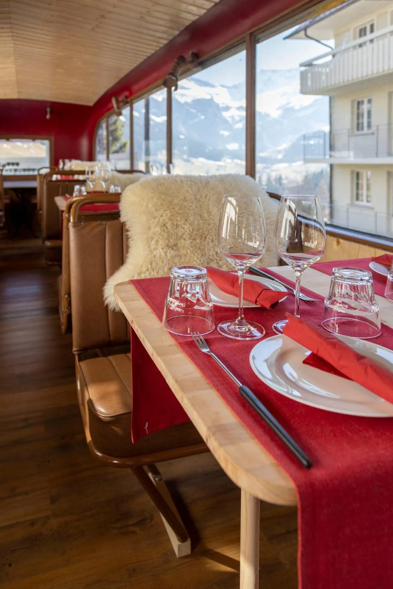 Restaurant/places to eat in Chalet-Hotel Beau-Site