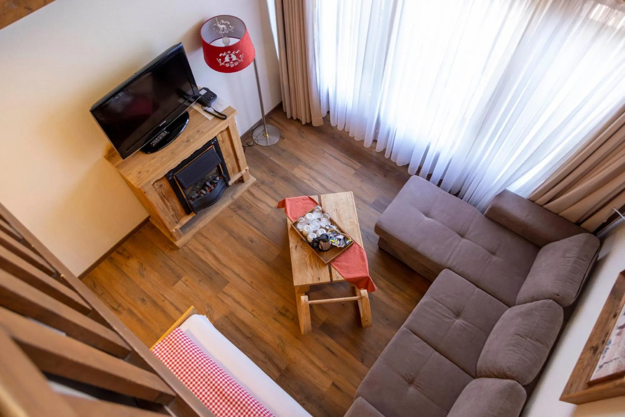 Seating area in Chalet-Hotel Beau-Site