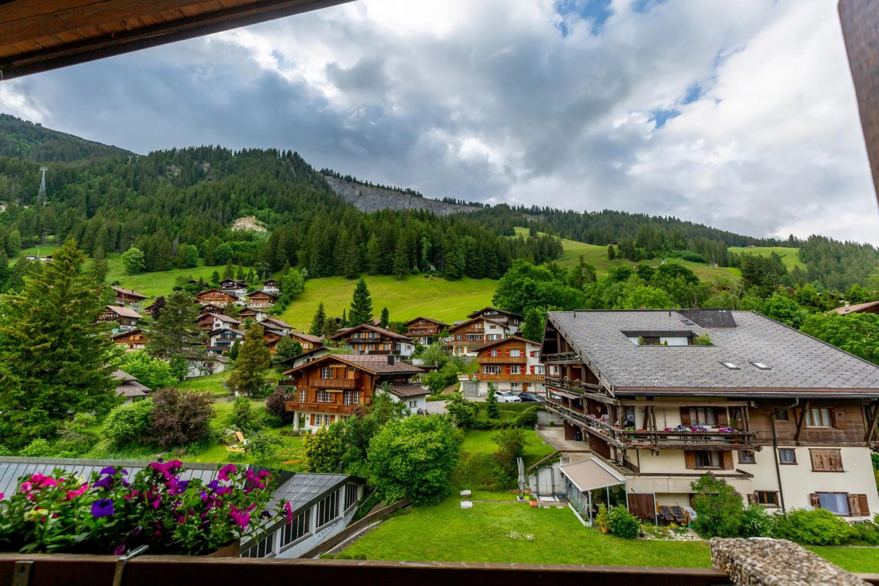 View (from property/room) in Chalet-Hotel Beau-Site