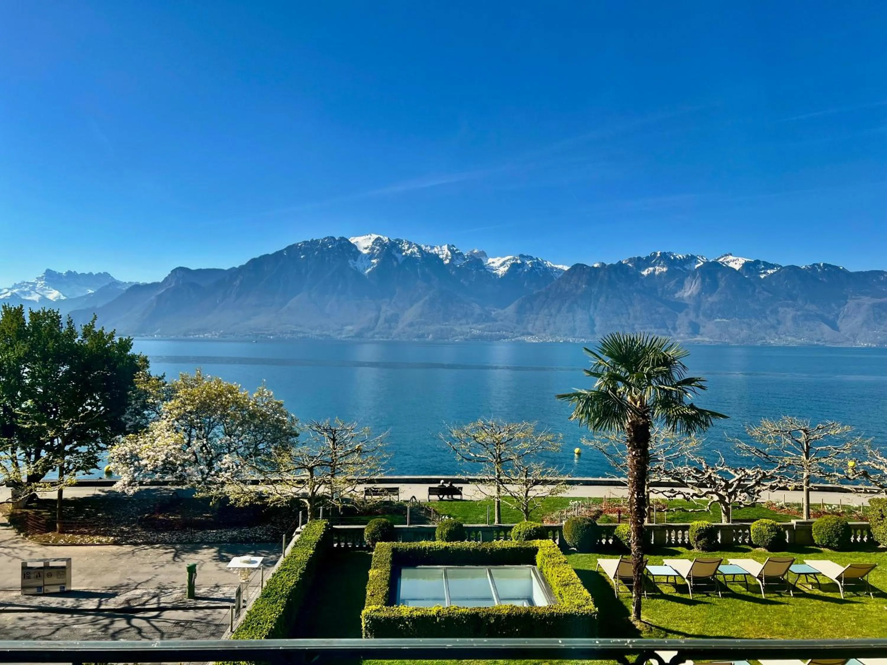 Garden view in Hôtel Des Trois Couronnes & Spa - The Leading Hotels of the World