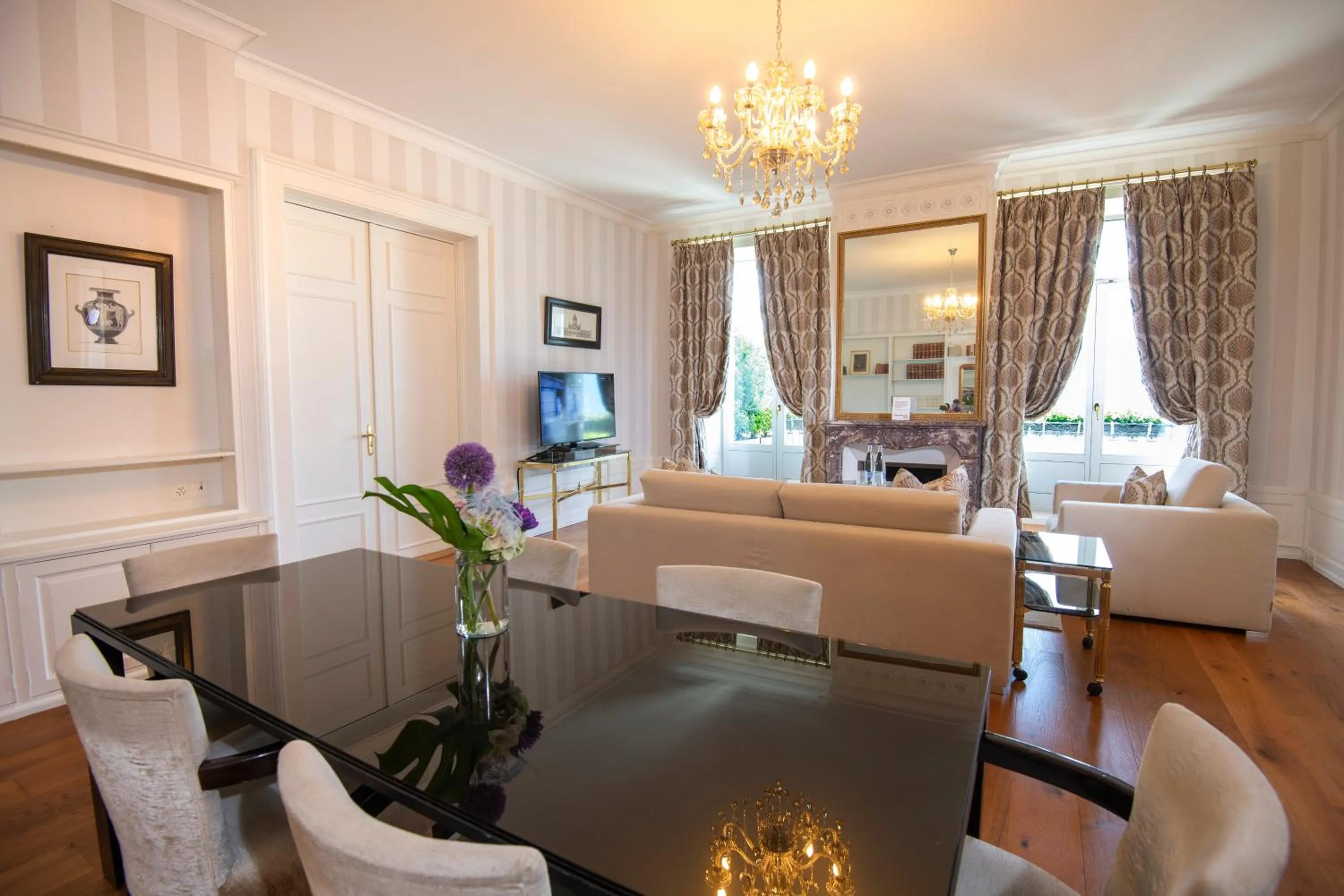 Living room in Hôtel Des Trois Couronnes & Spa - The Leading Hotels of the World