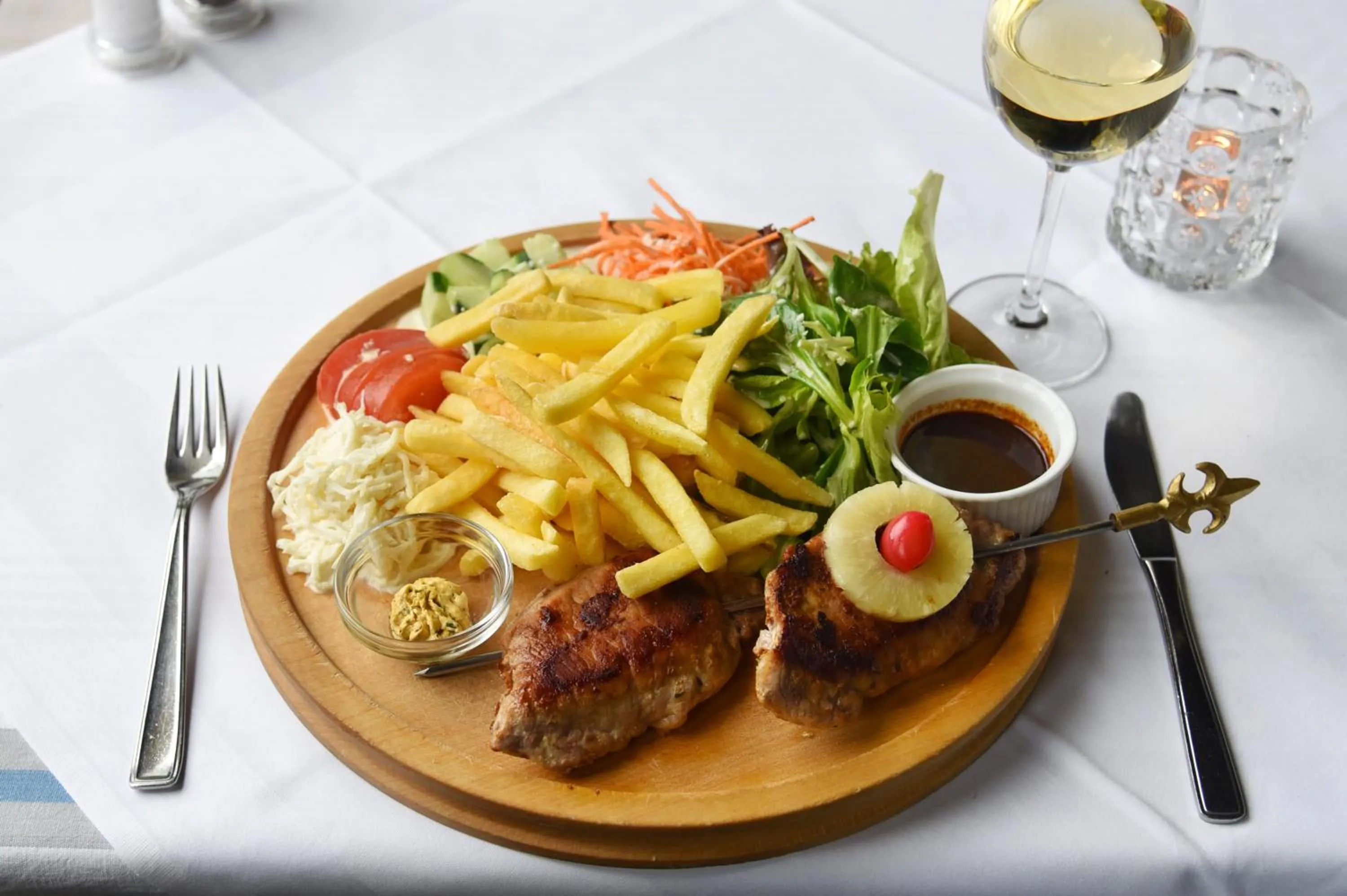 Dinner in Waldhotel Unspunnen