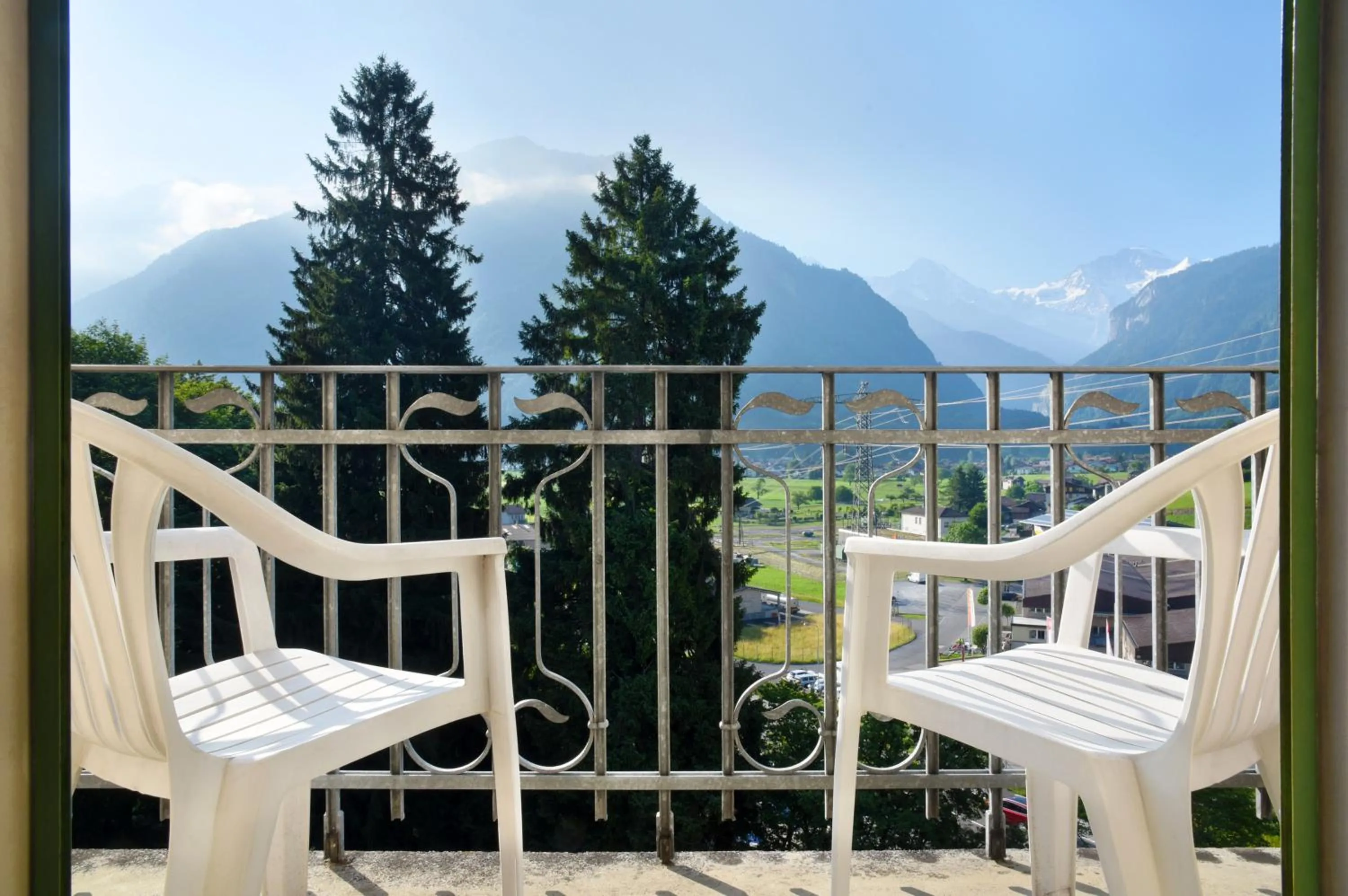 Mountain view in Waldhotel Unspunnen