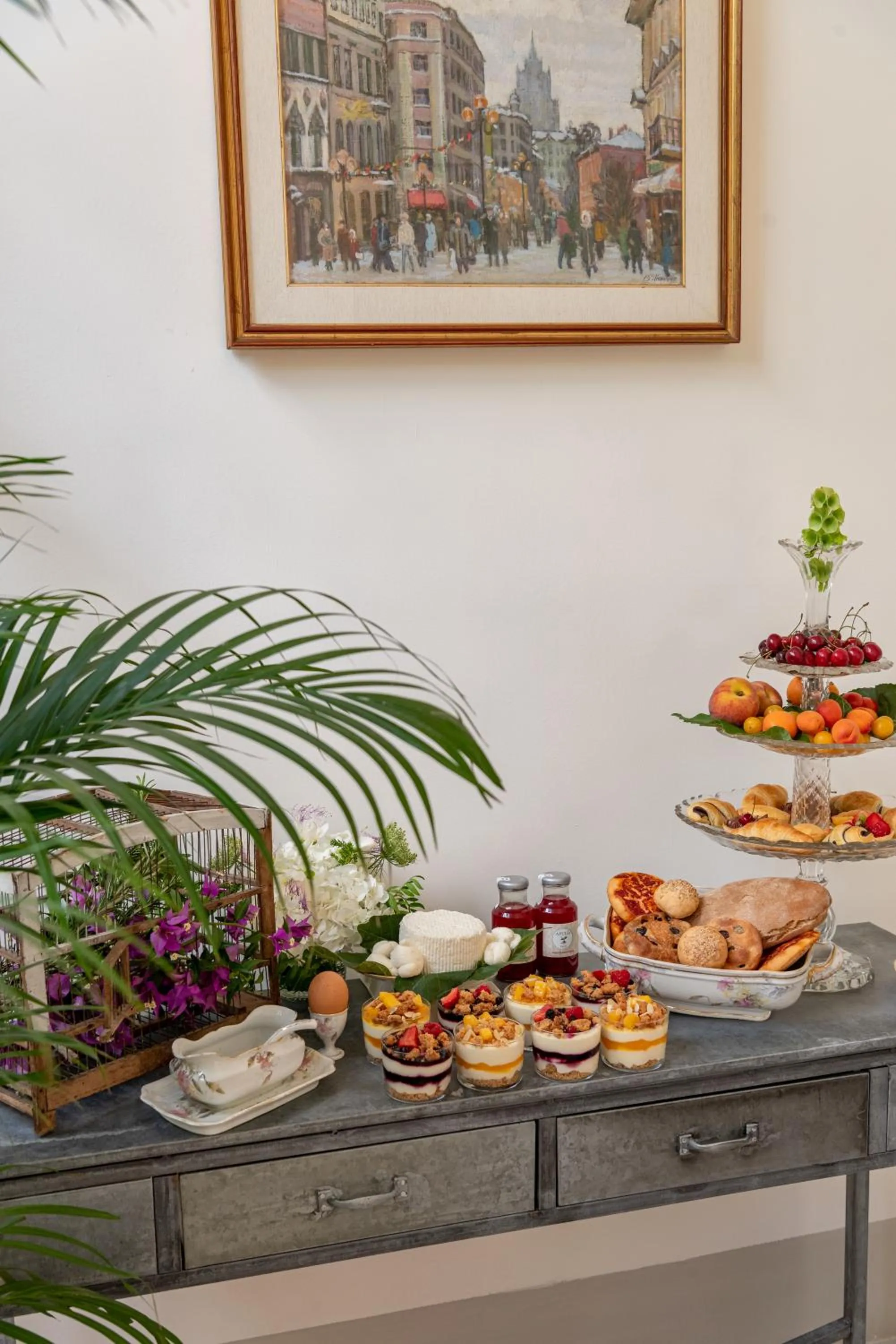 Food and drinks in Palazzo Donna Elisabetta