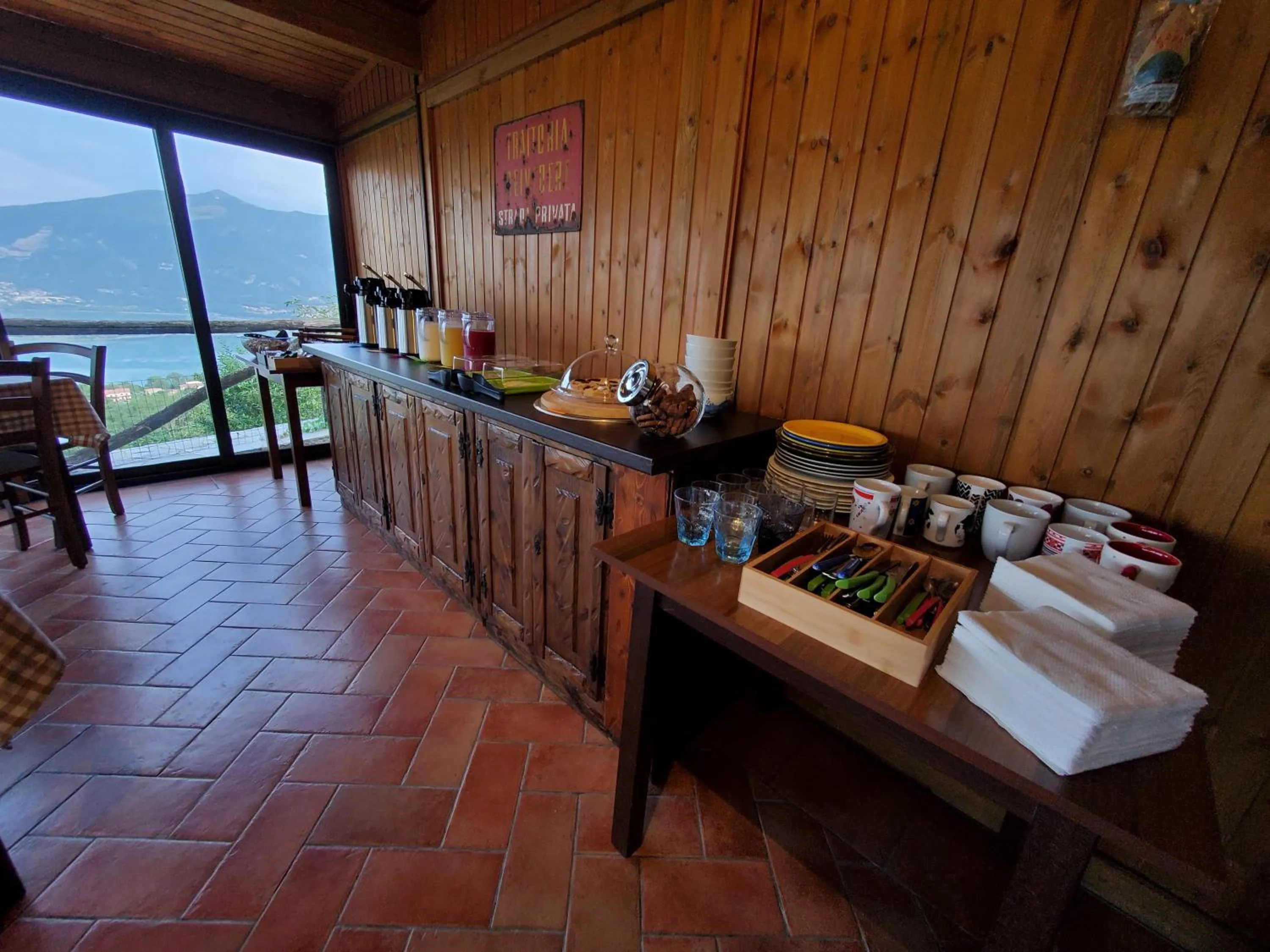 Continental breakfast in Antica Locanda La Tinara del Belvedere - Romantic Dreams -