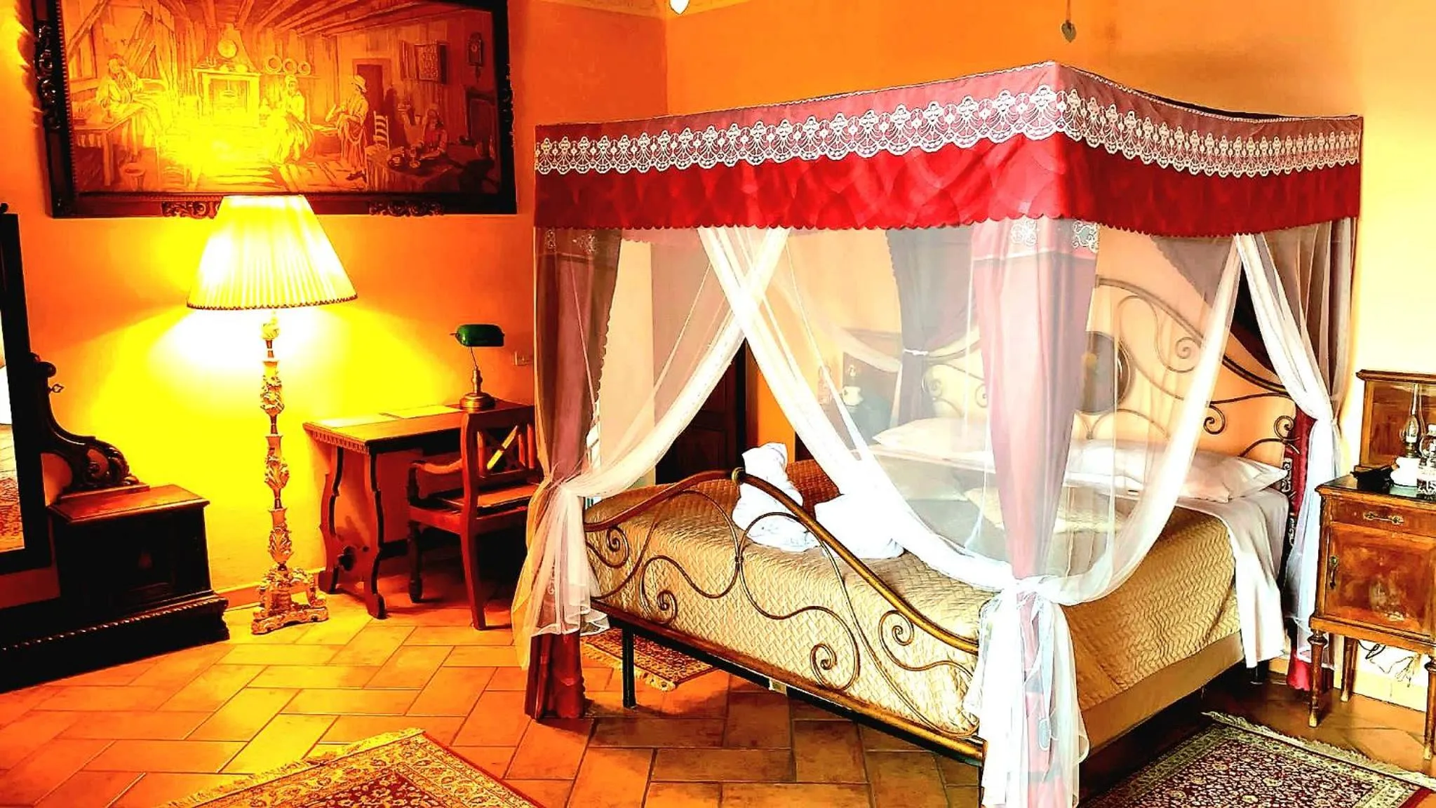 Bed in Antica Locanda La Tinara del Belvedere - Romantic Dreams -