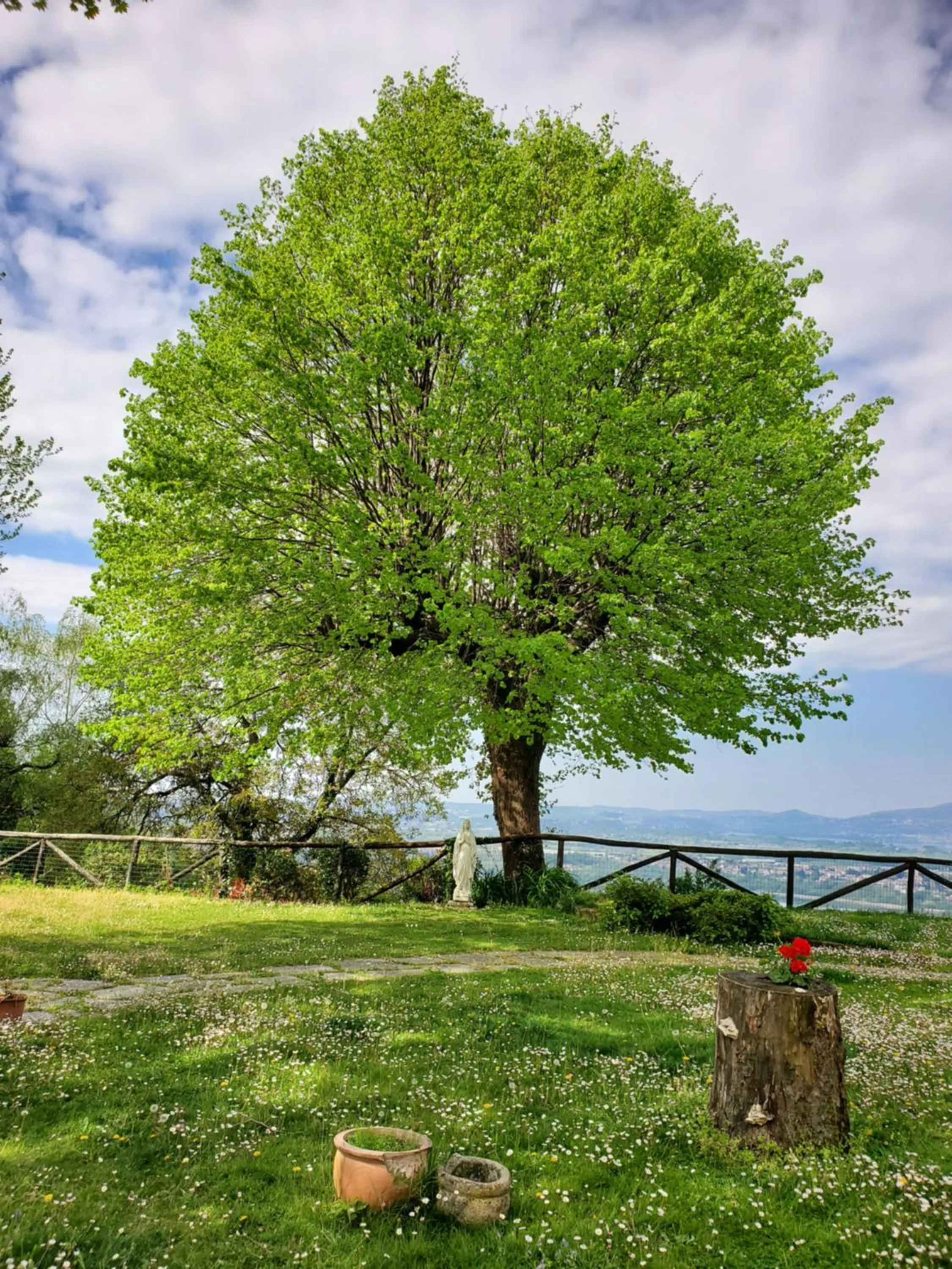 Garden view in Antica Locanda La Tinara del Belvedere - Romantic Dreams -
