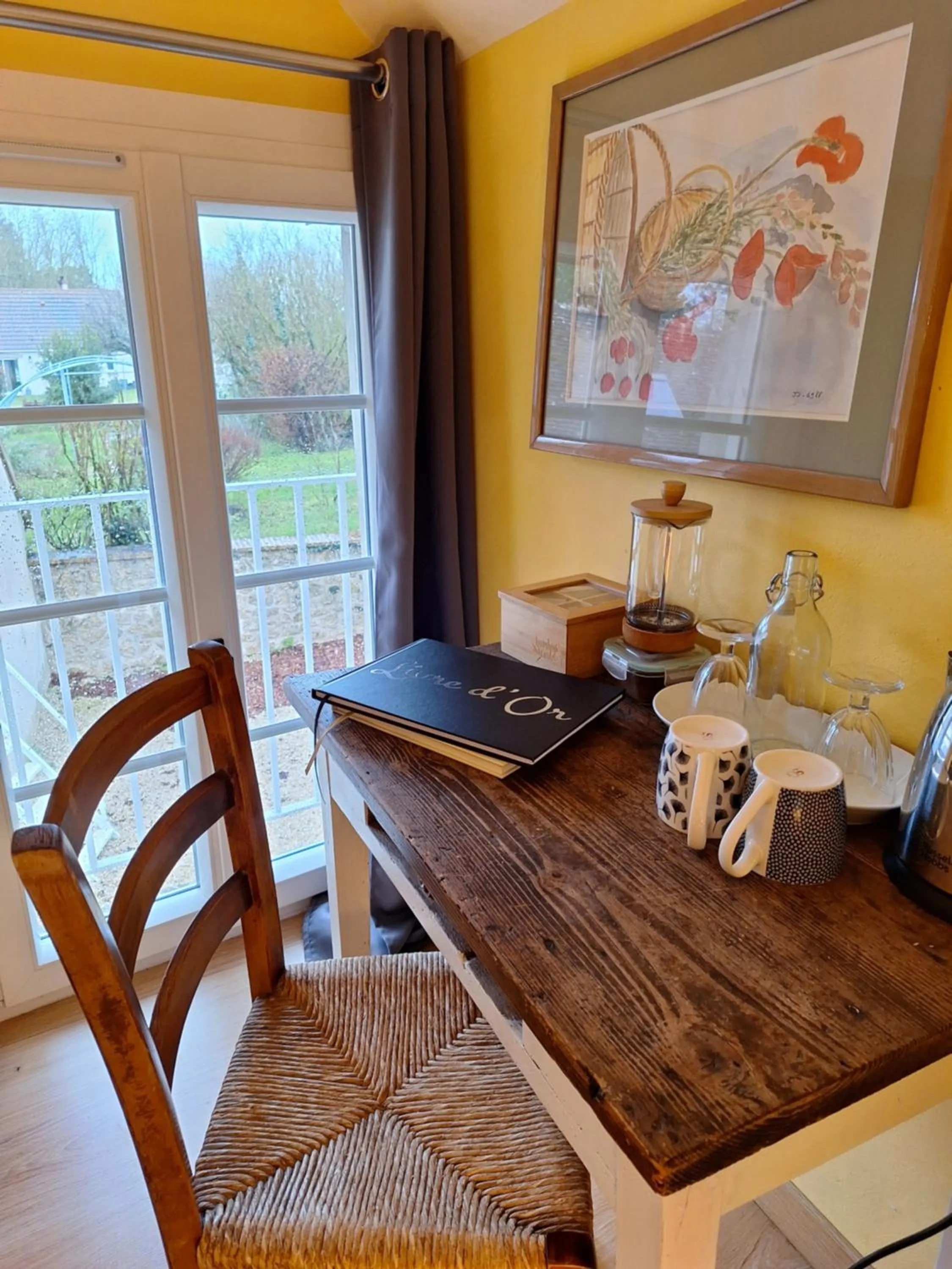 Seating area in Traînefeuilles - Chambres d'hôtes proche Zoo de Beauval