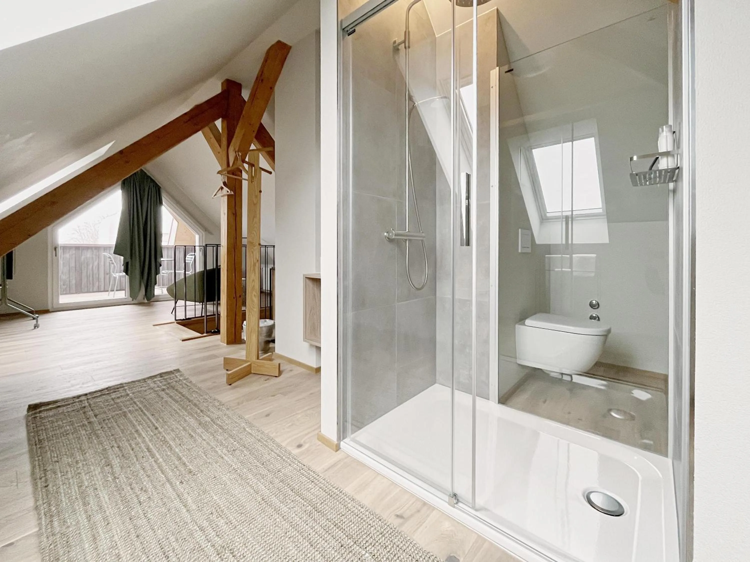 Shower in Hotel Murten