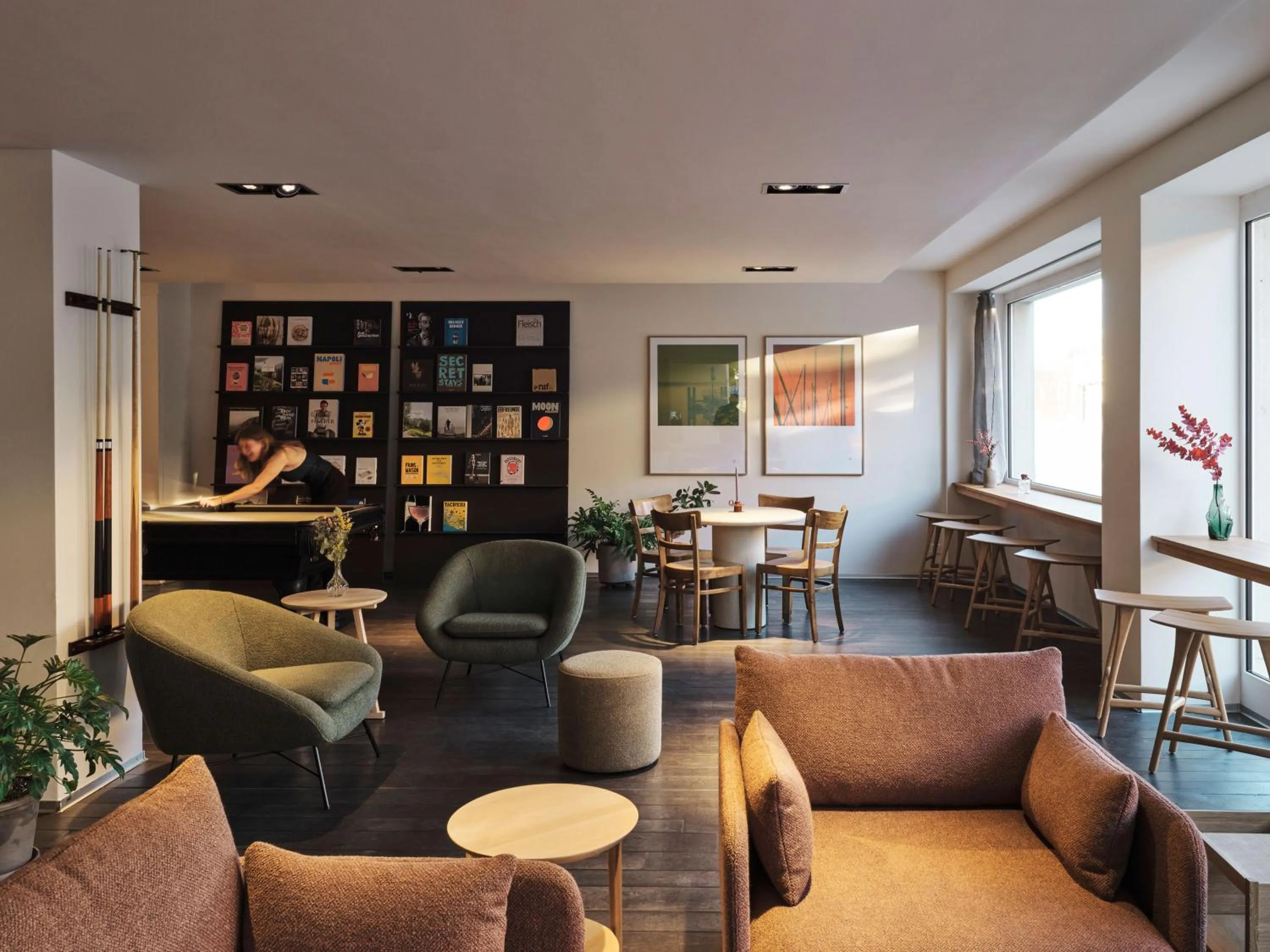 Billiard in Hotel Murten