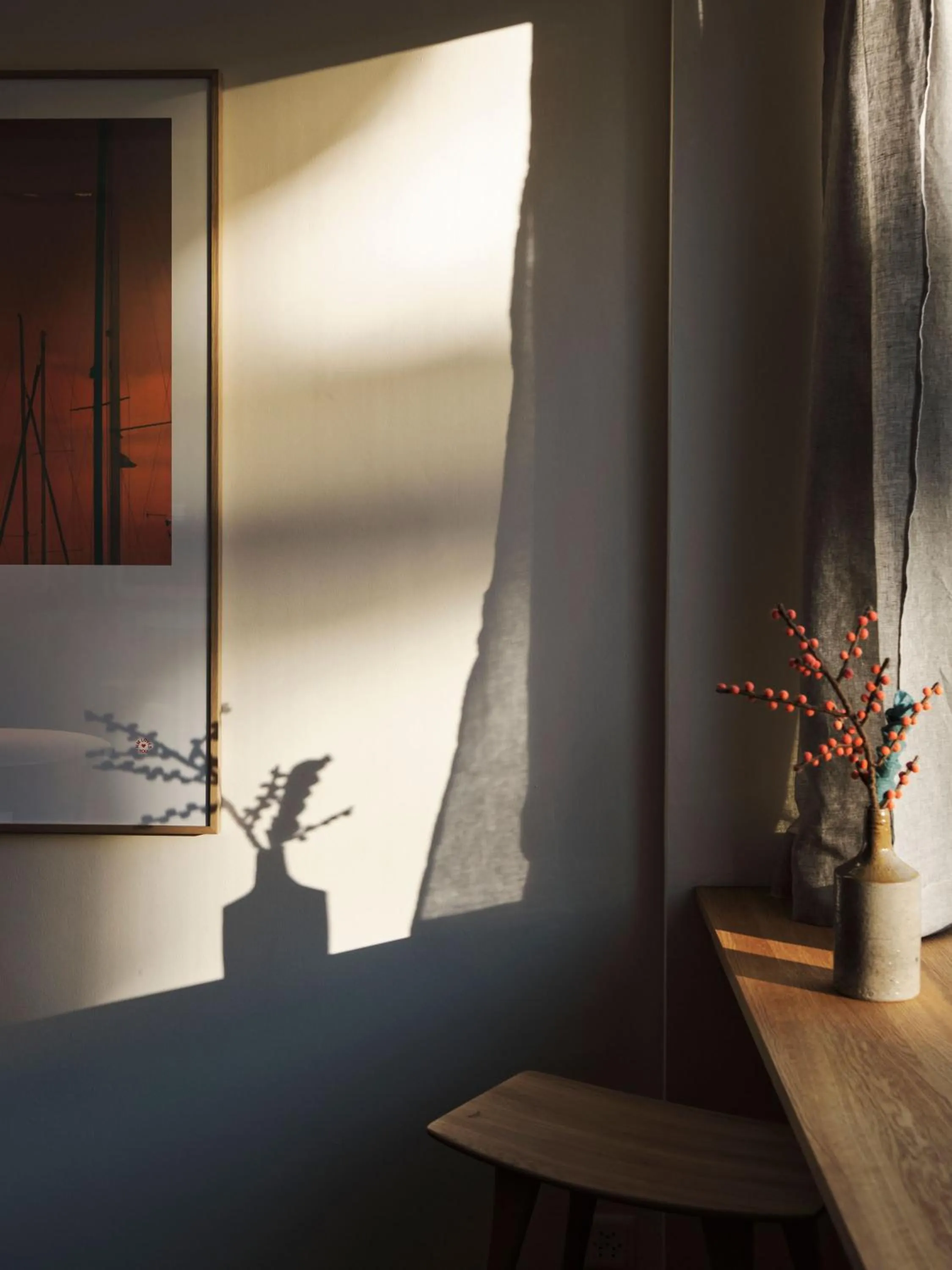 Communal lounge/ TV room in Hotel Murten