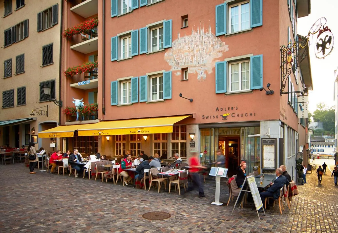 Restaurant/places to eat in Hotel Adler Zürich
