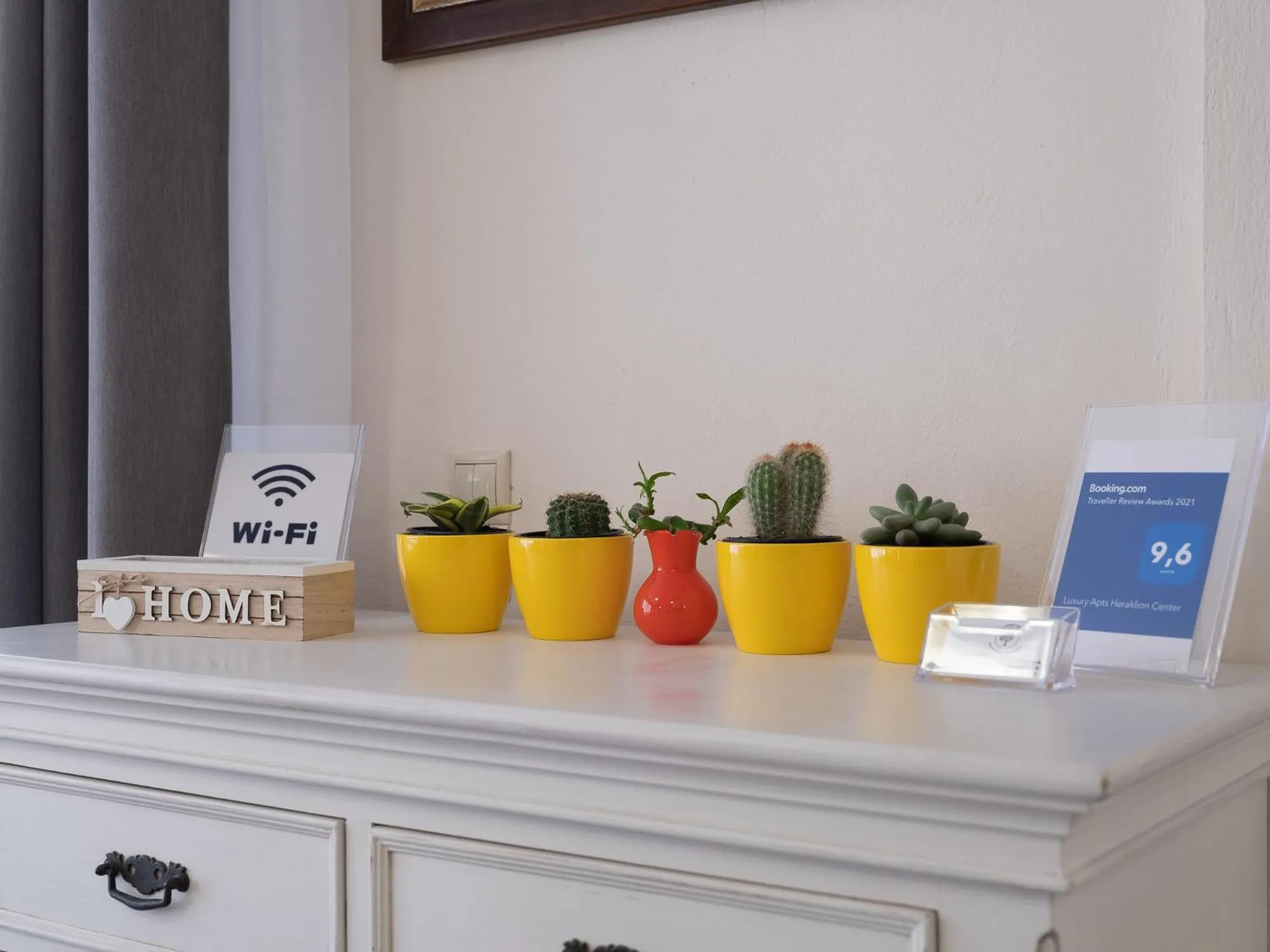 Decorative detail in Luxury Apts Heraklion Center