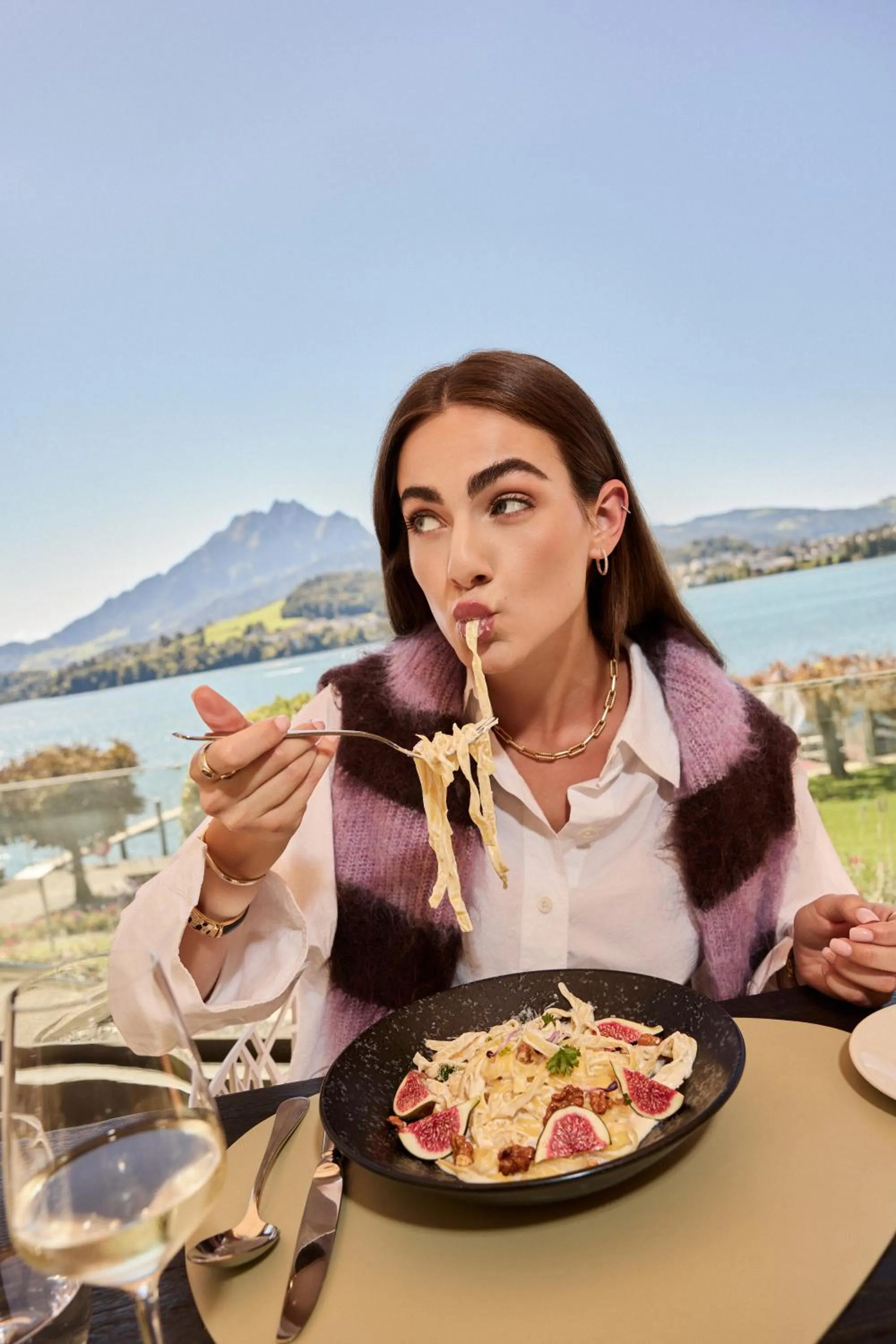 Restaurant/places to eat in HERMITAGE Lake Lucerne - Beach Club & Lifestyle Hotel