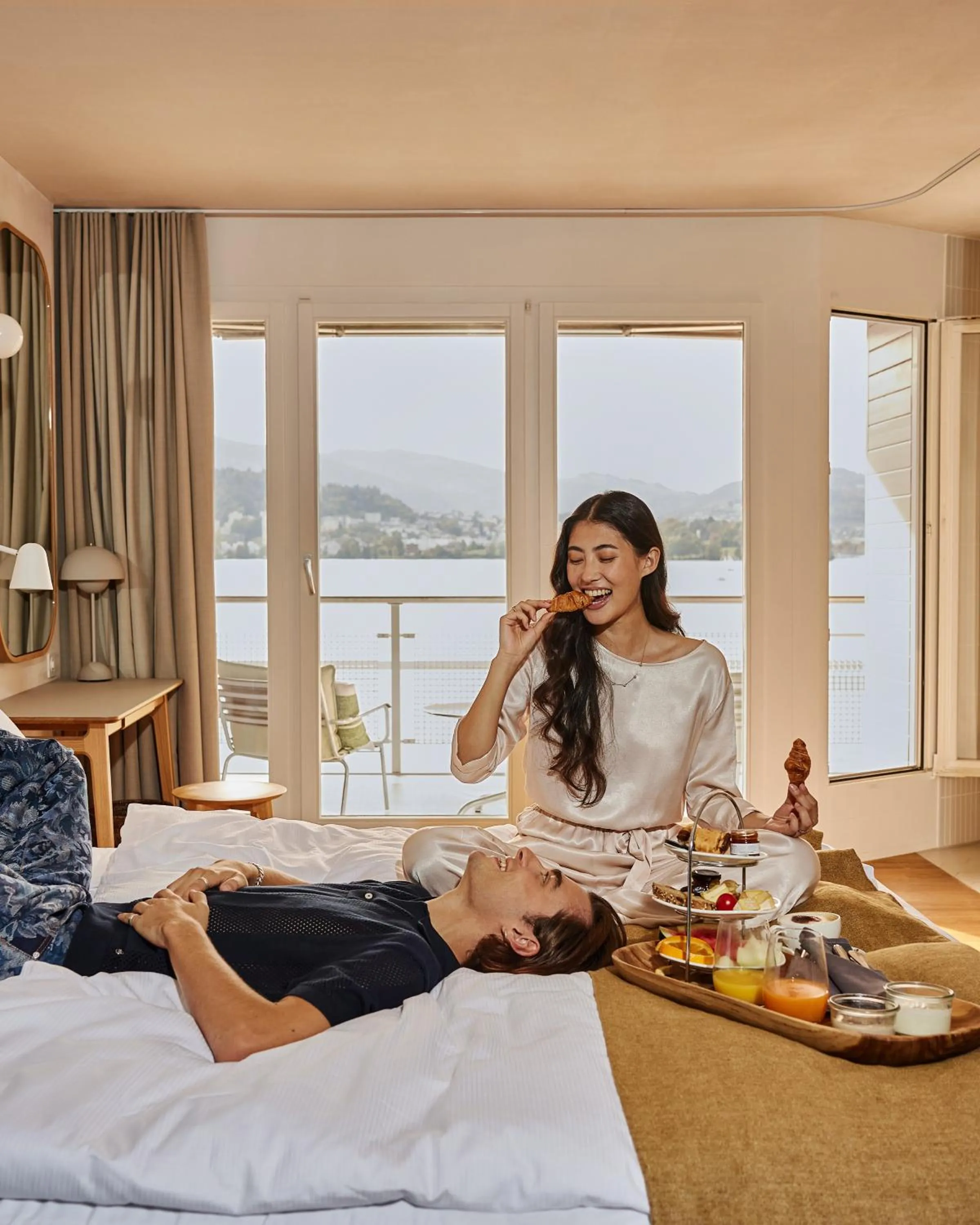 Breakfast in HERMITAGE Lake Lucerne - Beach Club & Lifestyle Hotel