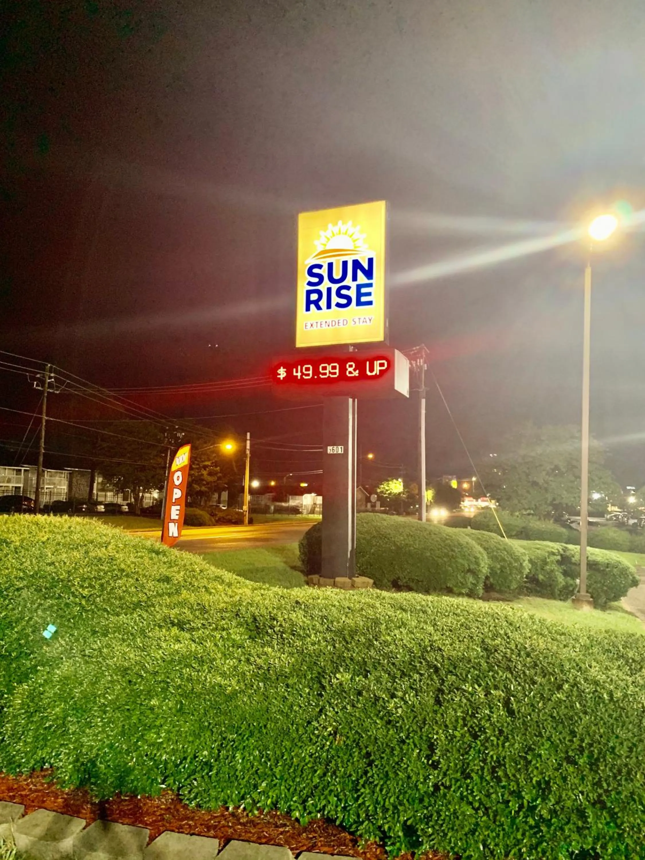 Property logo or sign in Sunrise Extended Stay Hotel