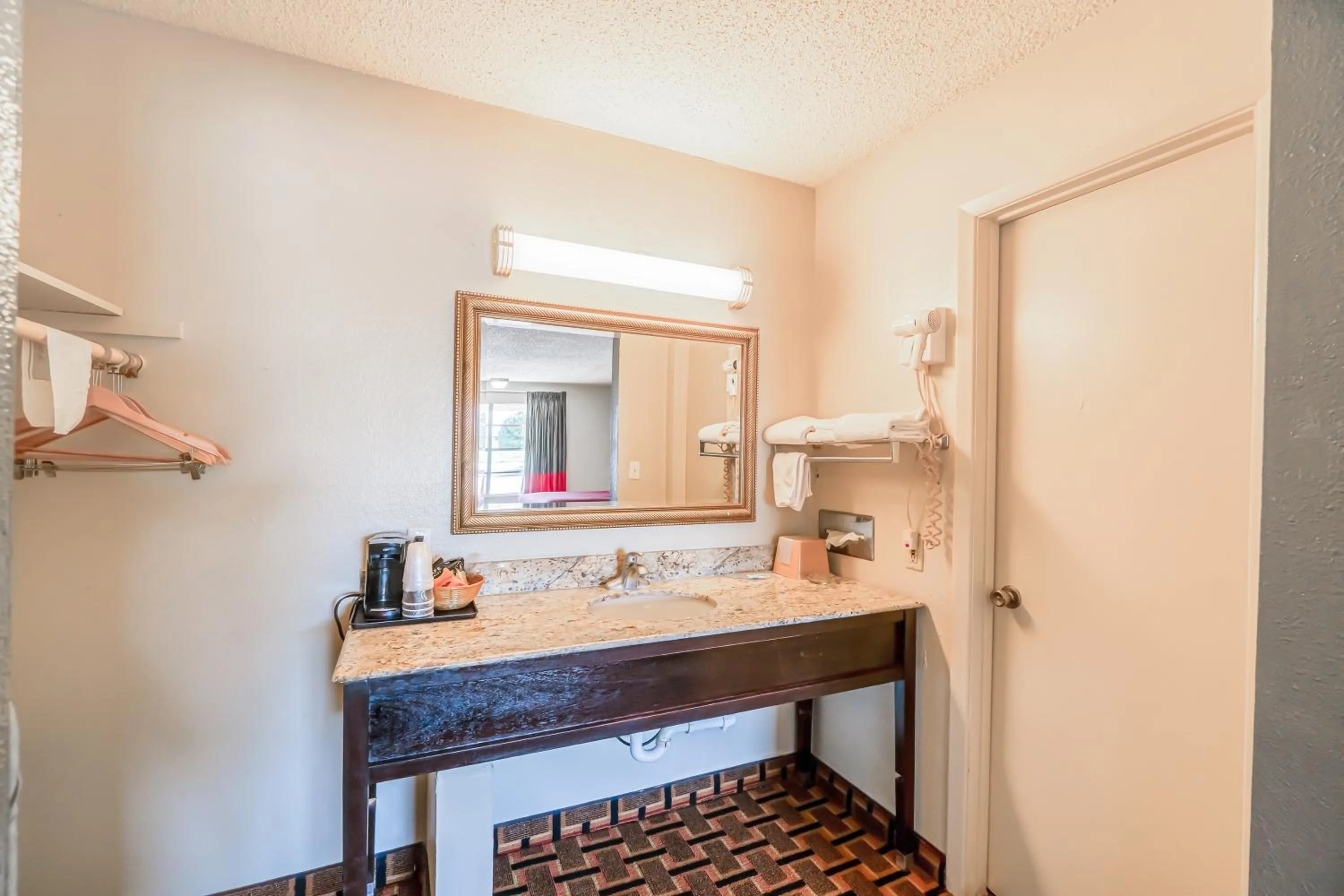 Bathroom in Lone Star Inn by OYO Vernon Texas Hwy 287