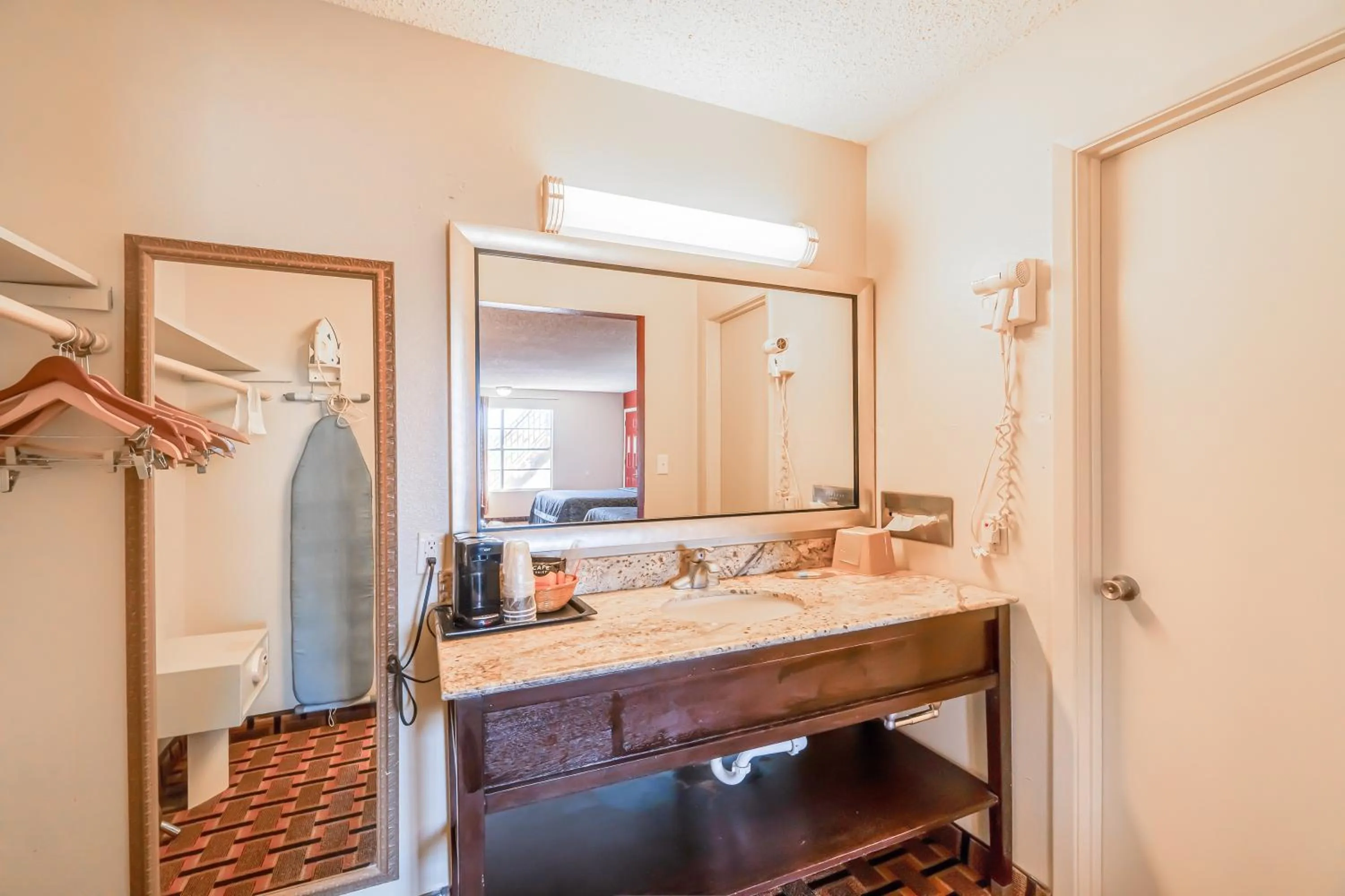 Bathroom in Lone Star Inn by OYO Vernon Texas Hwy 287