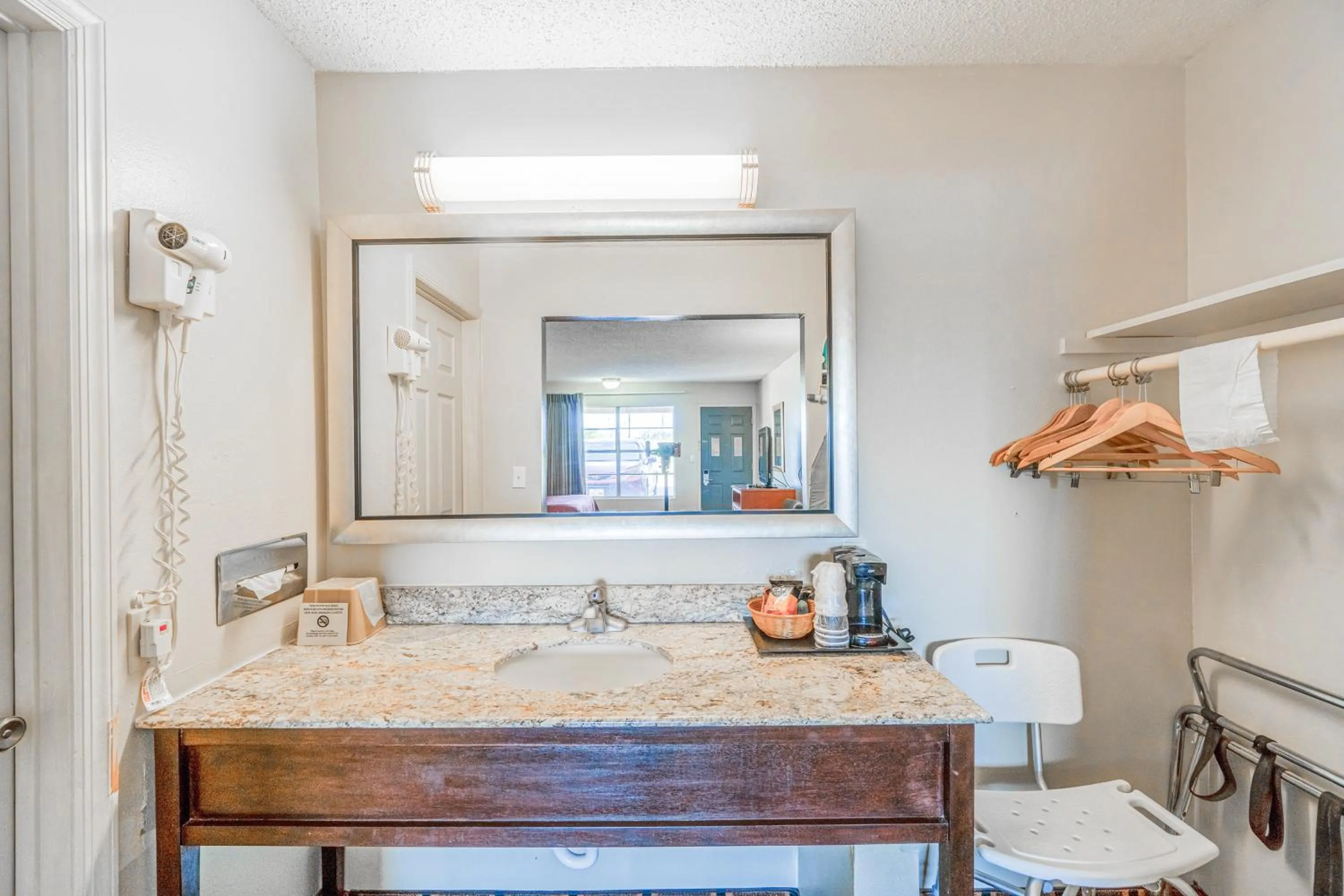 Bathroom in Lone Star Inn by OYO Vernon Texas Hwy 287