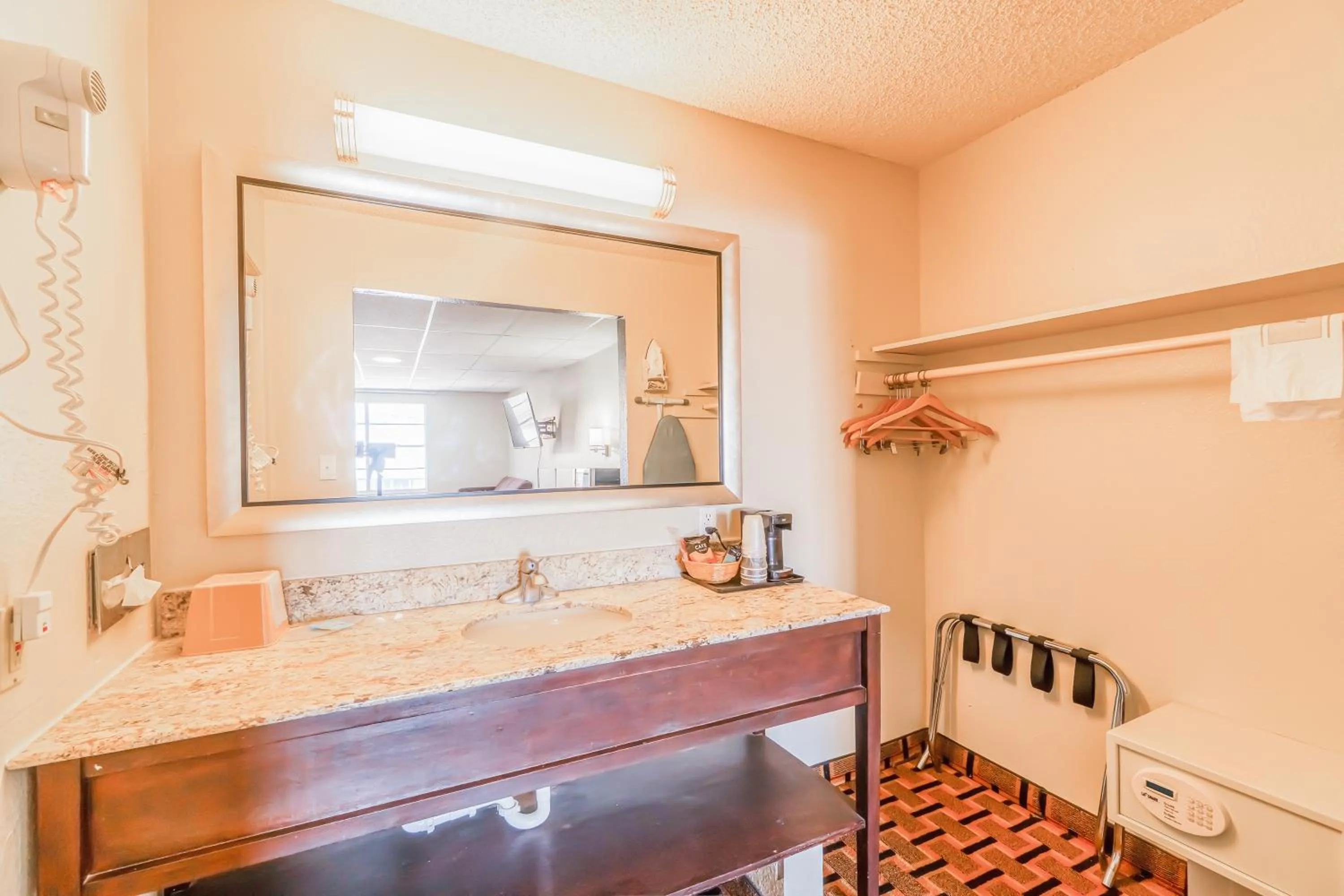 Bathroom in Lone Star Inn by OYO Vernon Texas Hwy 287