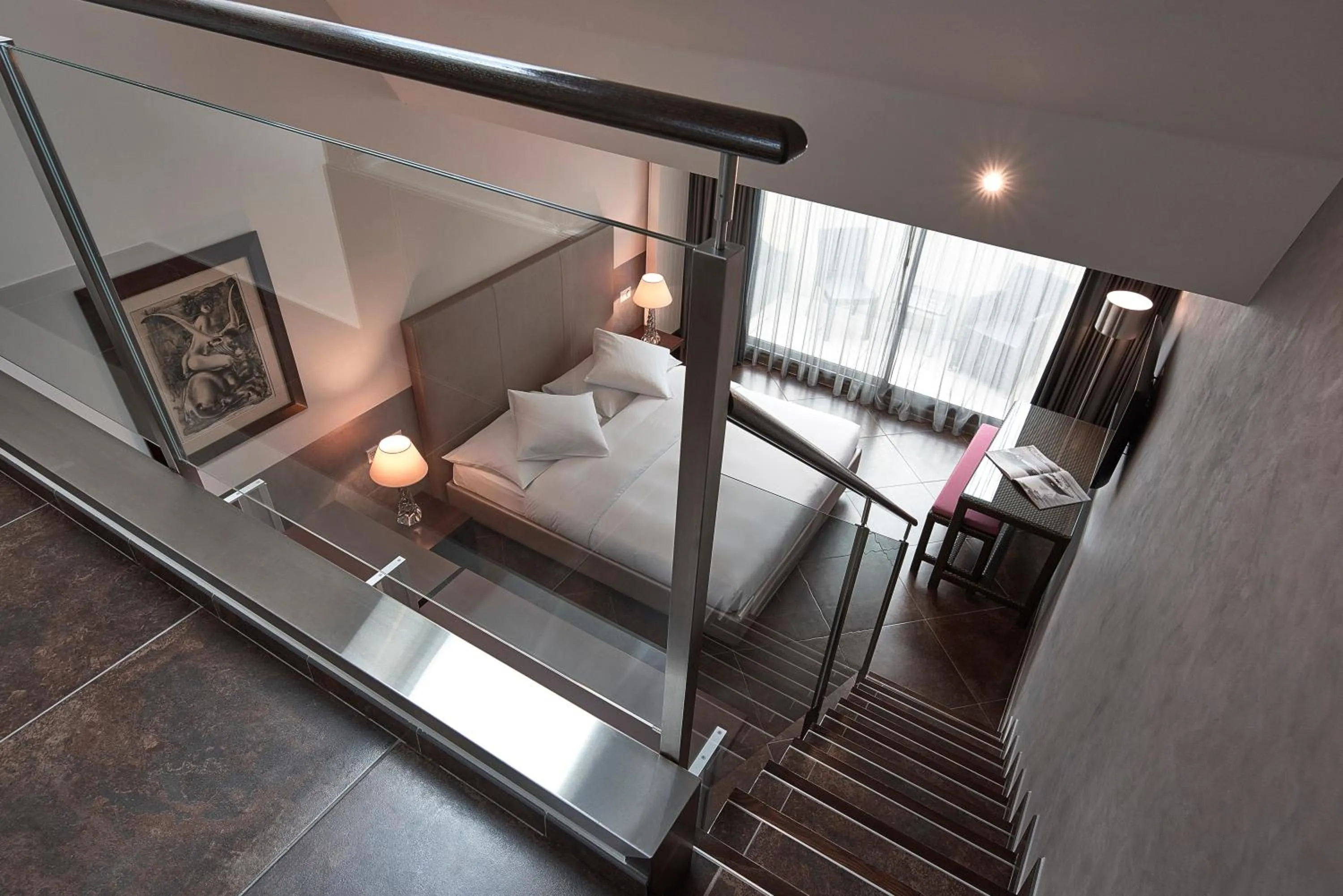 Photo of the whole room, Bed in Hotel d'Allèves