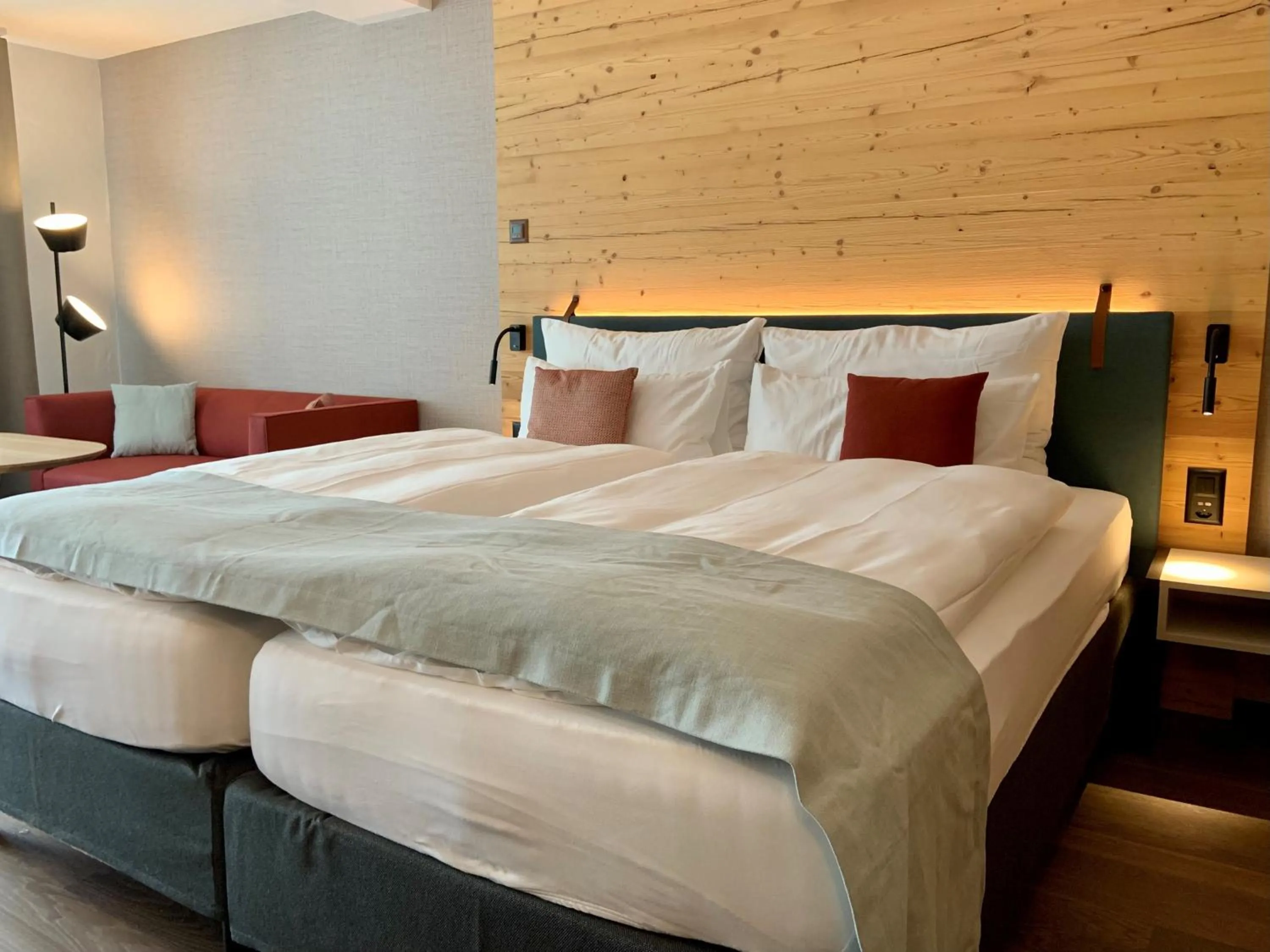 Bed in Hotel Interlaken