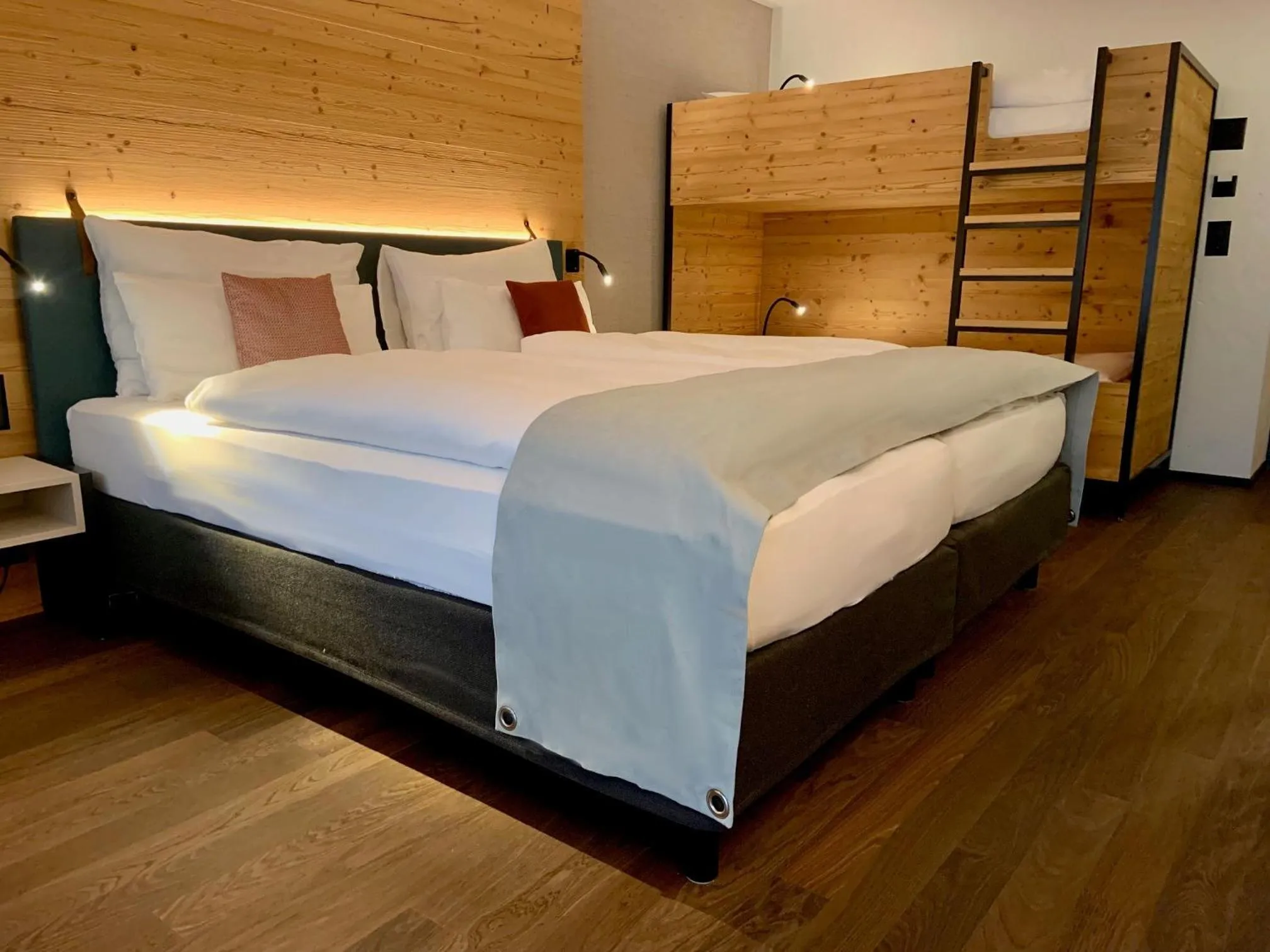 Bed in Hotel Interlaken