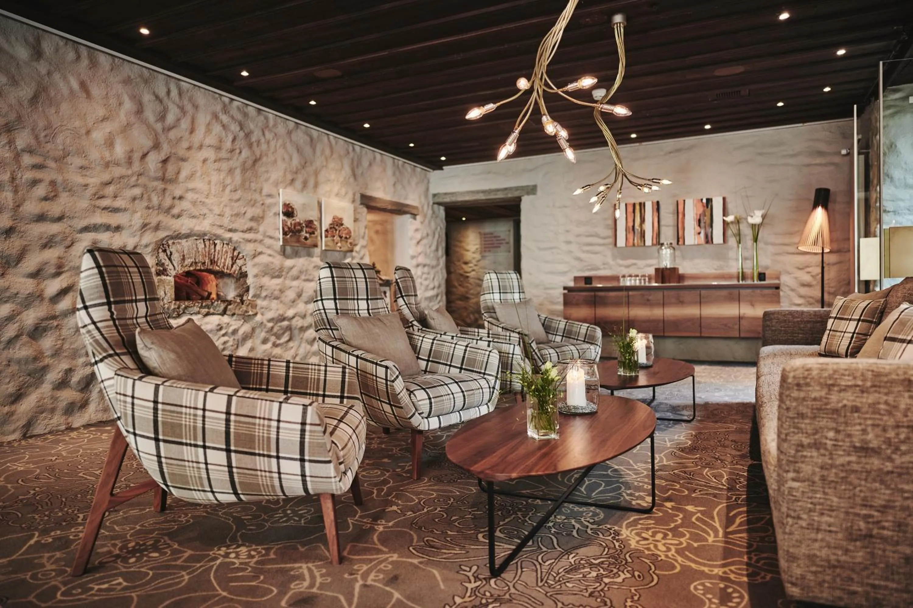 Lobby or reception in Hotel Interlaken