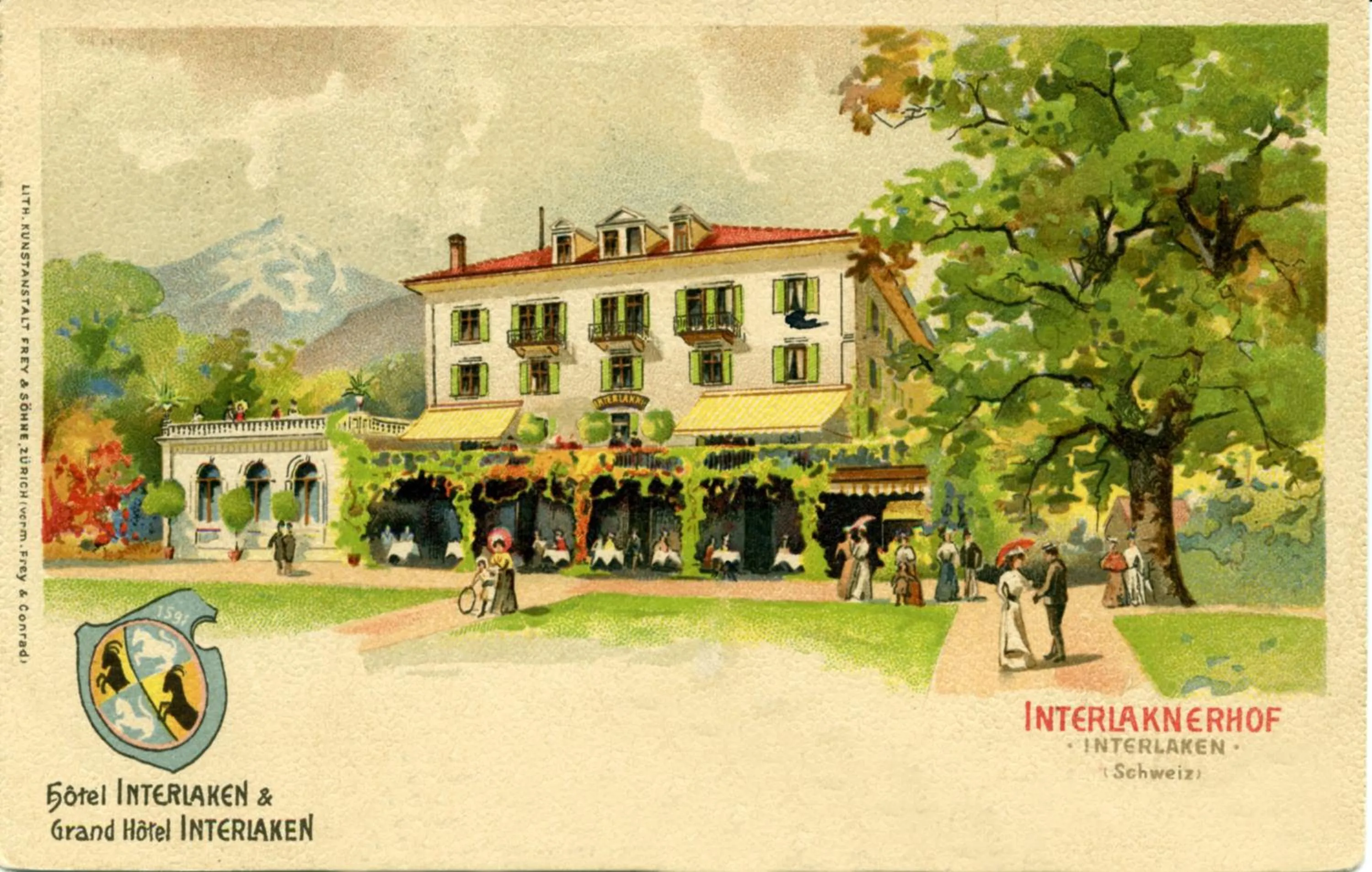 Facade/entrance in Hotel Interlaken